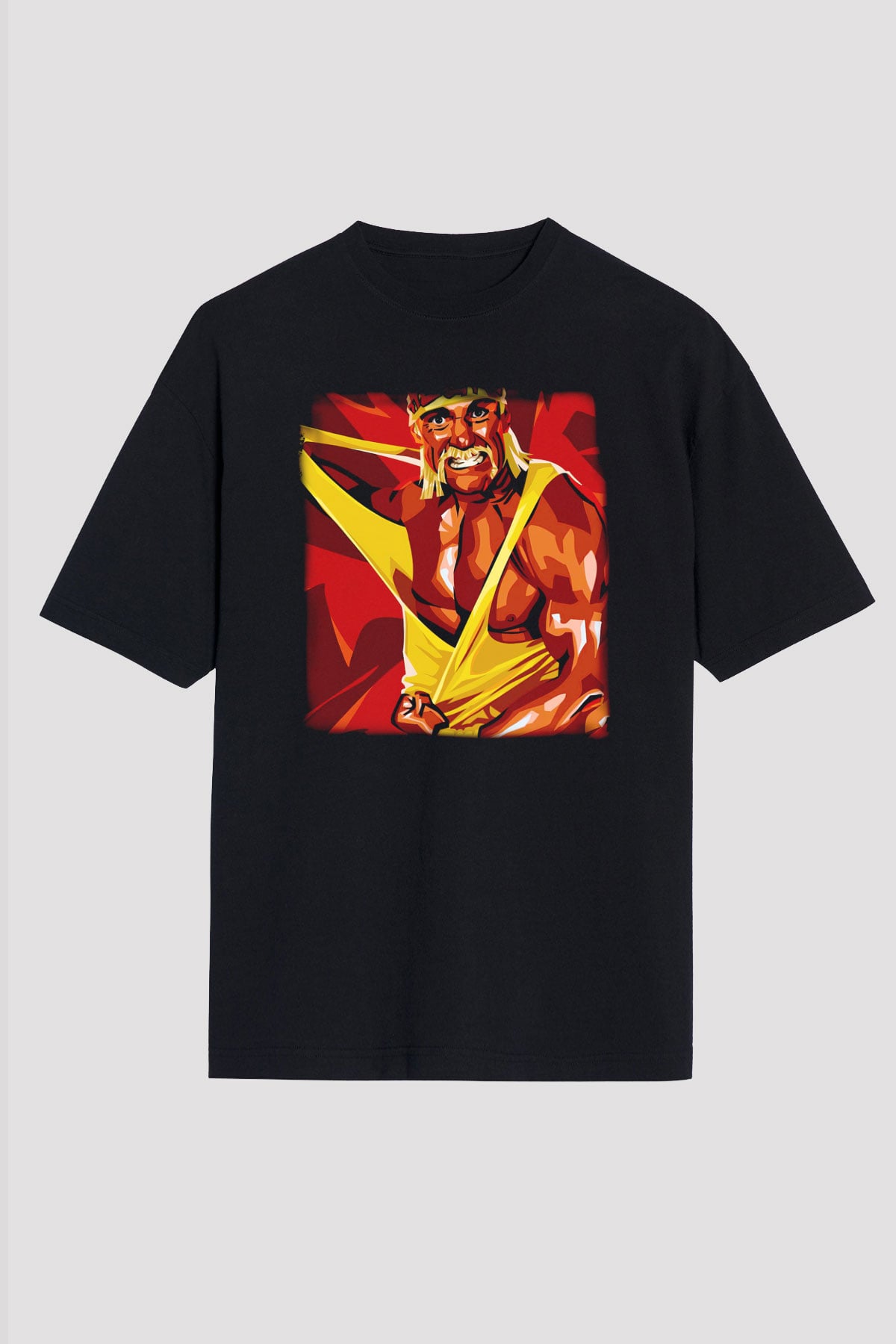 Hulk Hogan Siyah Unisex Tişört