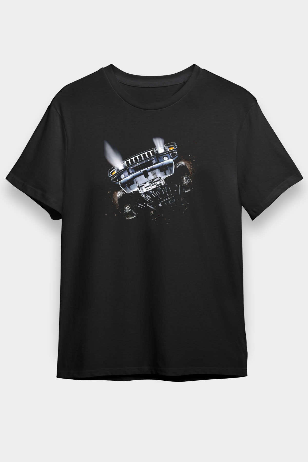 Hummer Siyah Unisex Graphic Tee - STREETWEAR