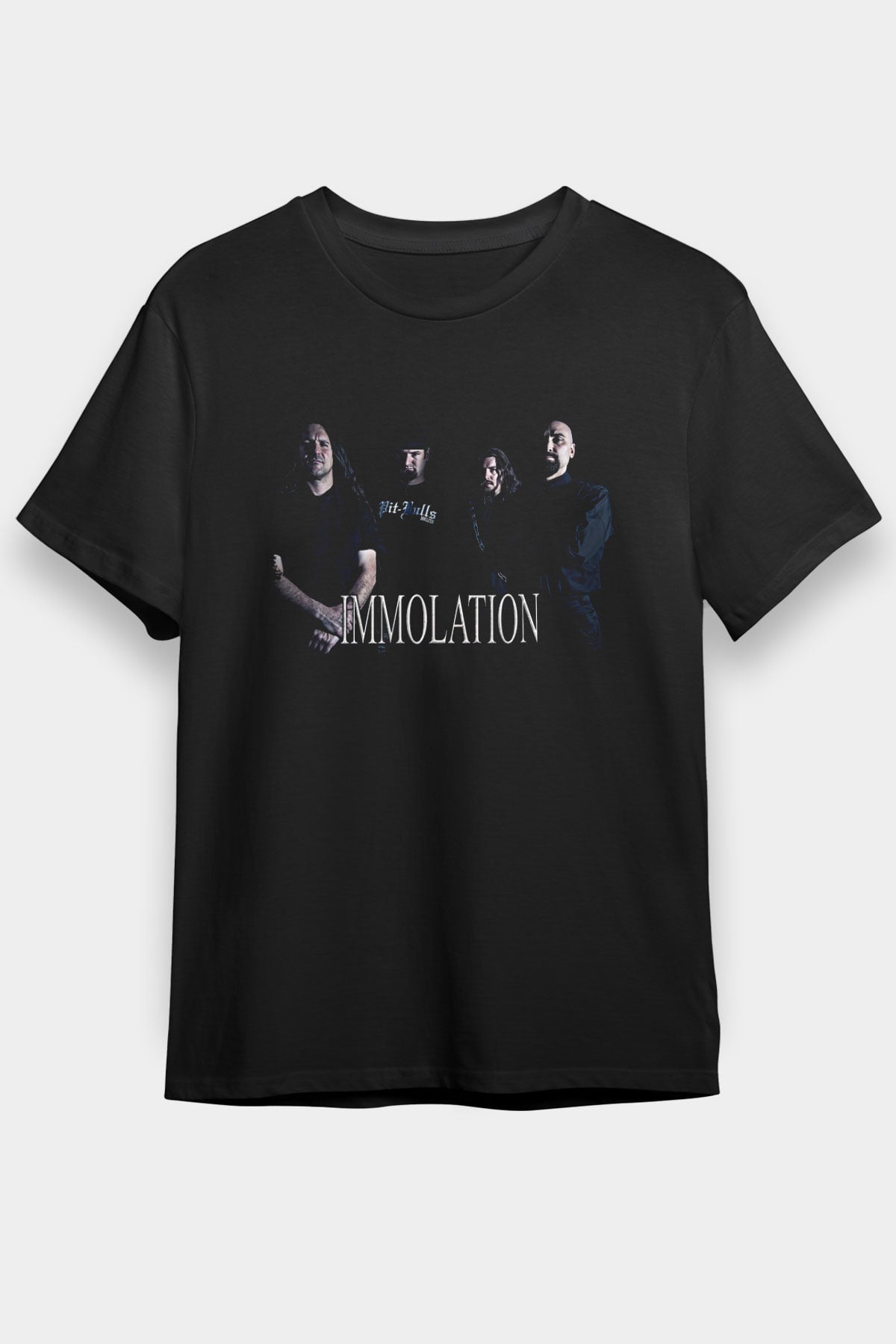 Hypocrisy Baskılı Unisex Siyah Tişört - Tshirt
