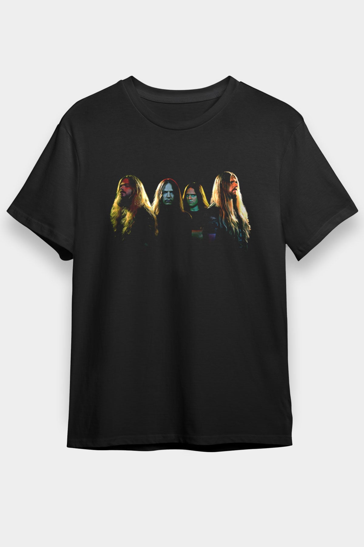 Hypocrisy Baskılı Unisex Siyah Tişört - Tshirt