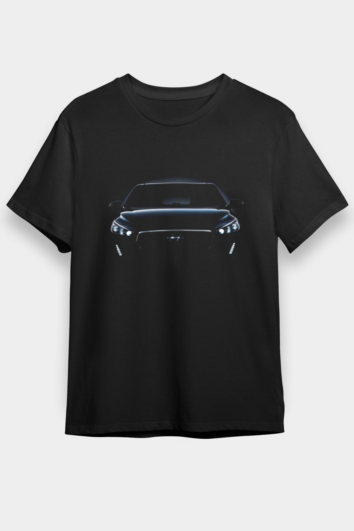 Hyundai Siyah Unisex Graphic Tee - STREETWEAR