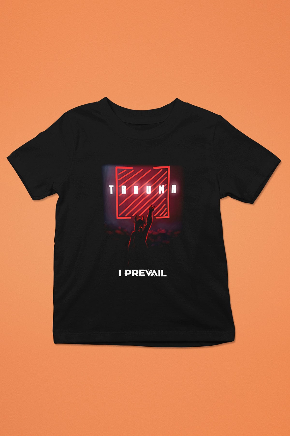 I Prevail Baskılı Unisex Siyah Çocuk Tişört - Tshirt