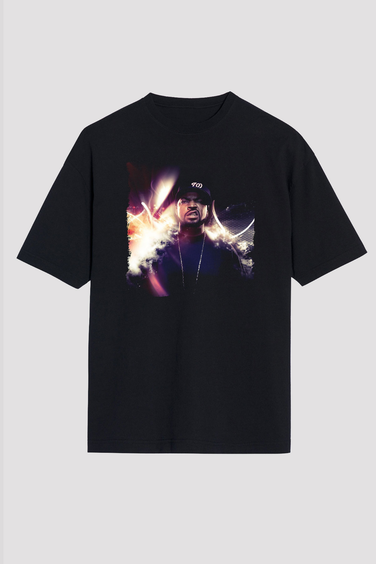 Ice-T Siyah Unisex Tişört T-Shirt - TişörtFabrikası