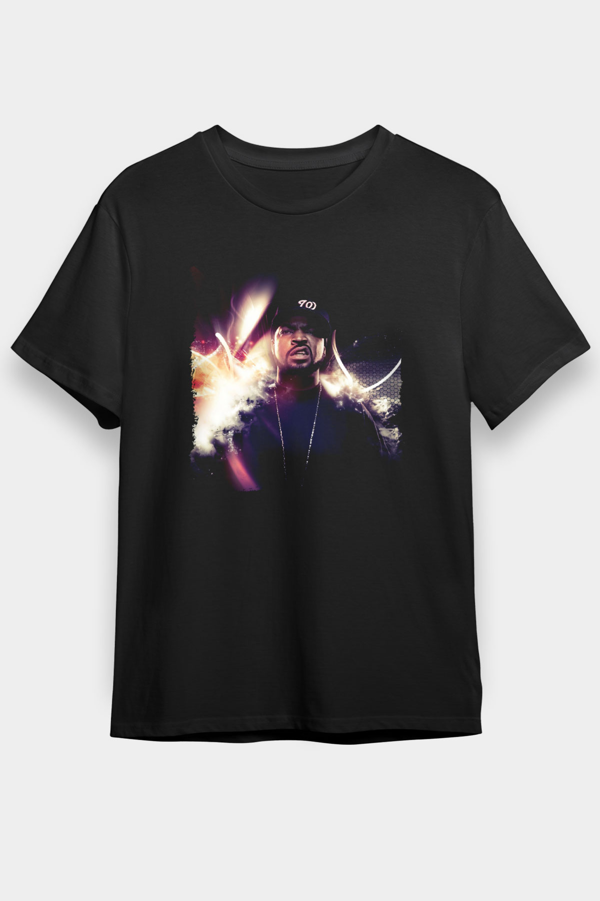 Ice-T Siyah Unisex Tişört T-Shirt - TişörtFabrikası