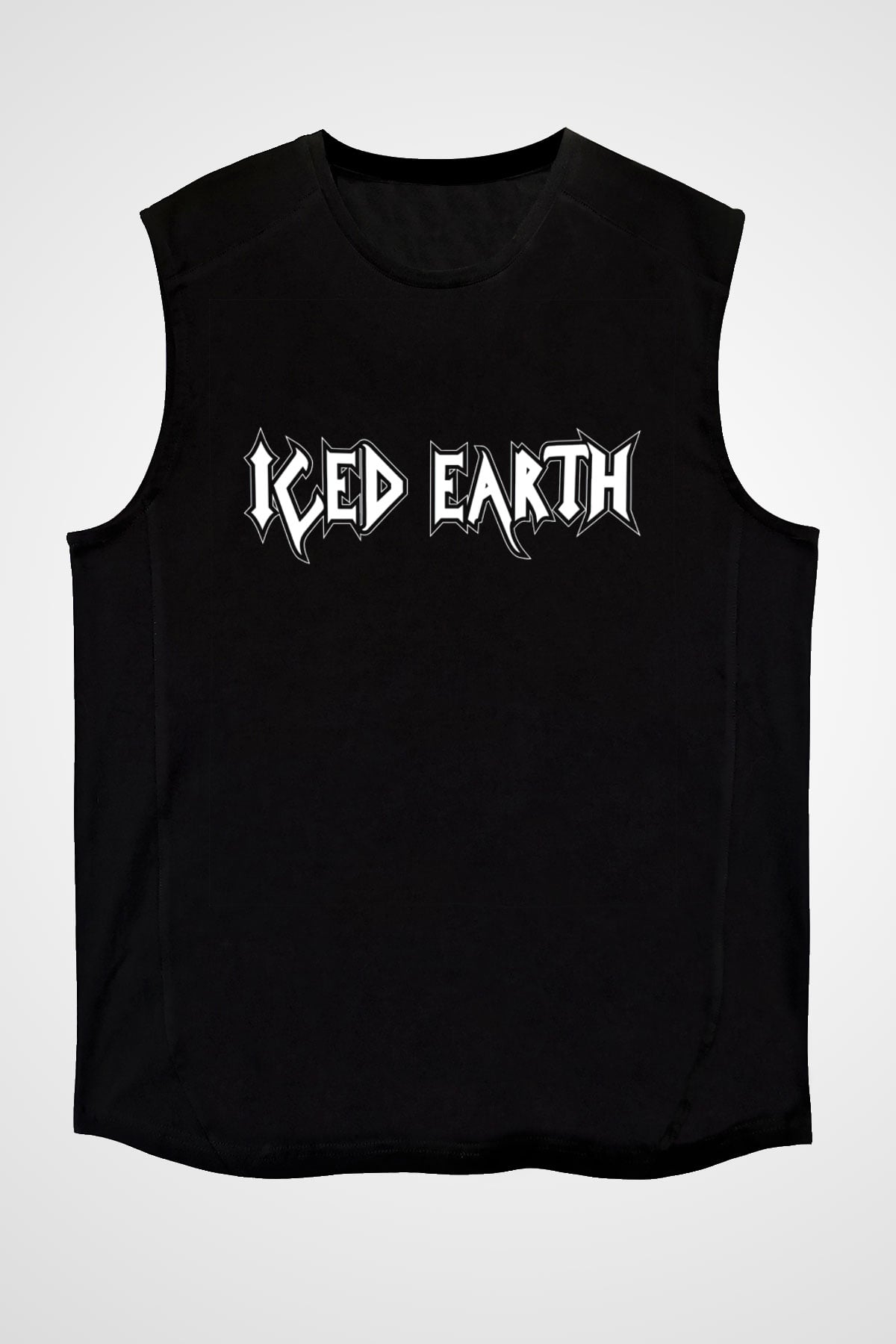 Iced Earth Siyah Unisex Kolsuz Tişört