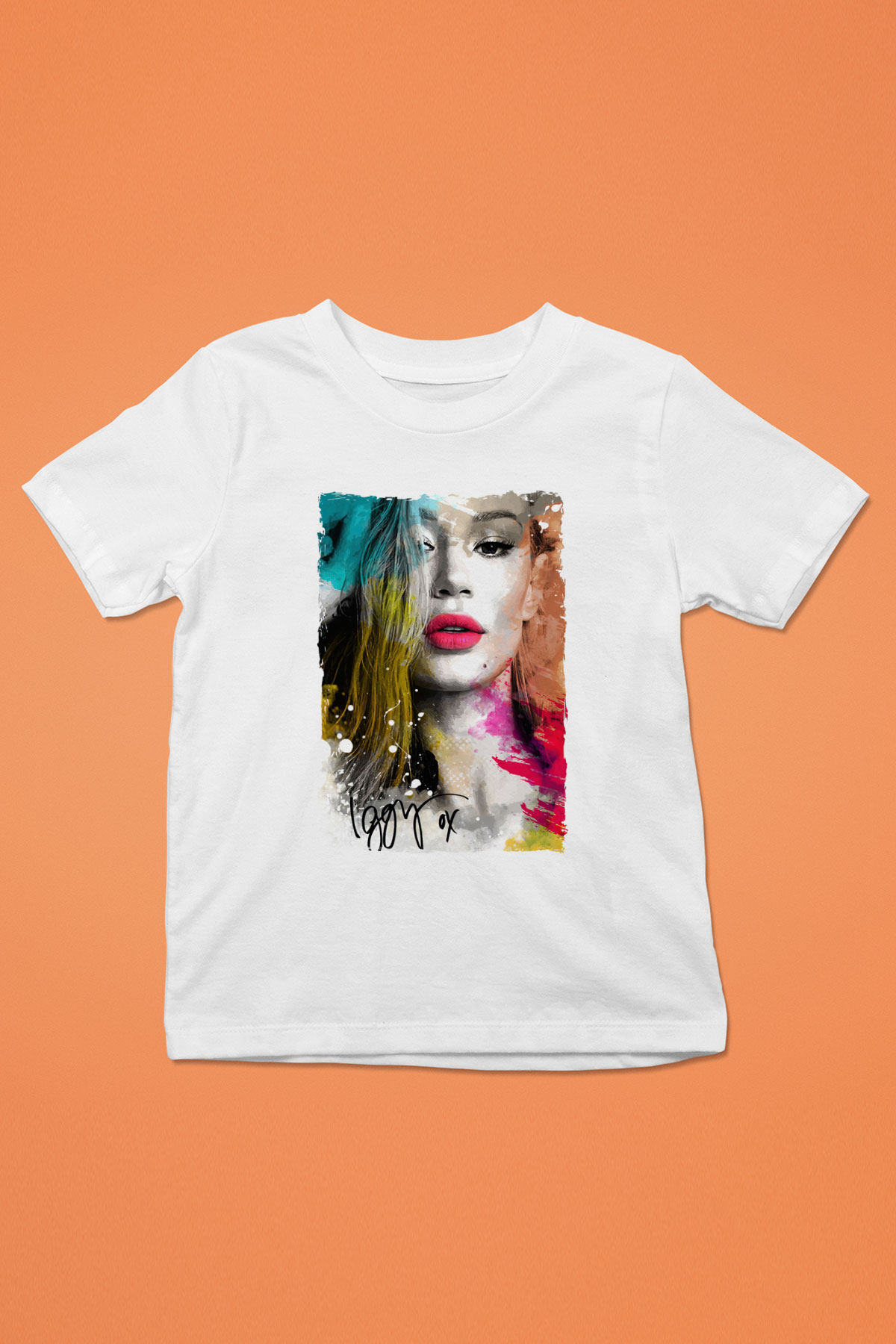 Iggy Azalea Beyaz Unisex Çocuk Tişört