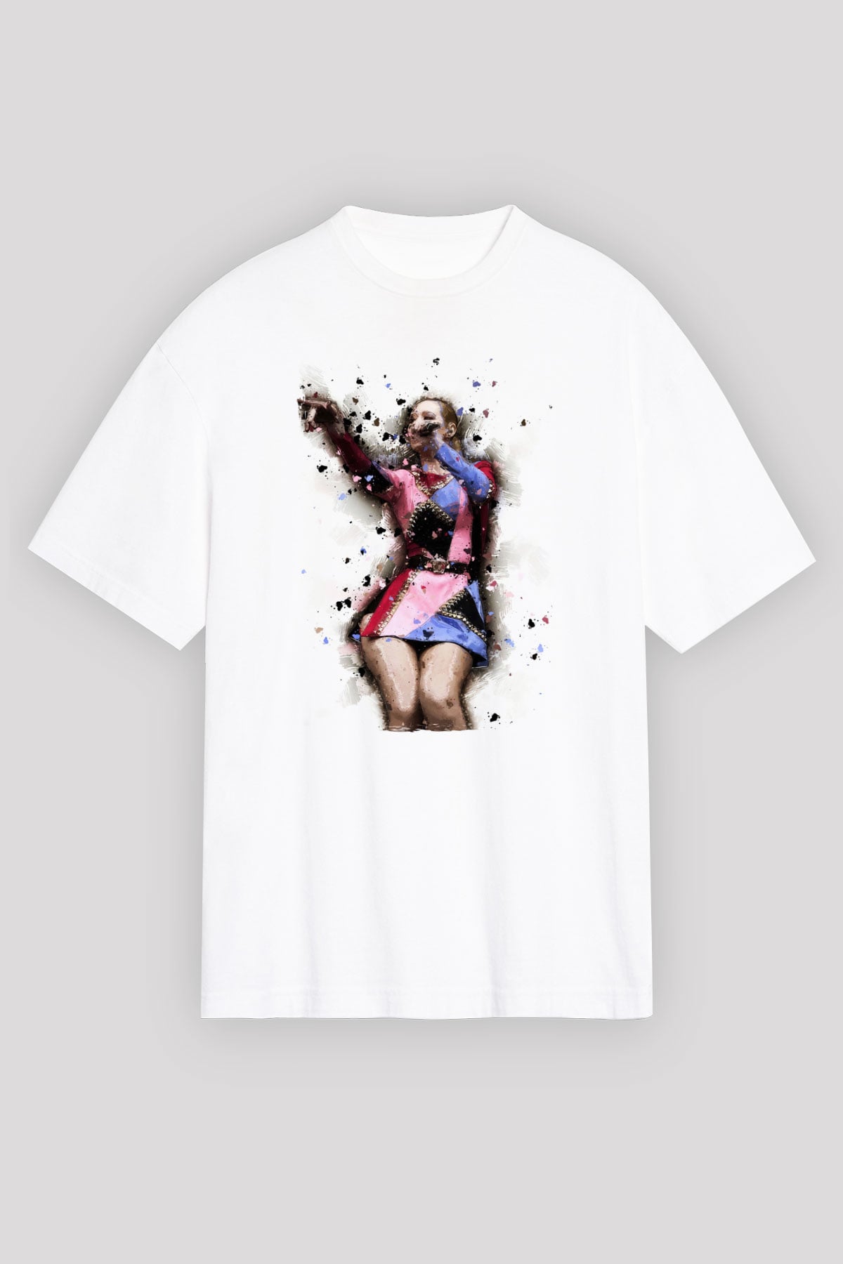 Iggy Azalea Beyaz Unisex Tişört T-Shirt - TişörtFabrikası