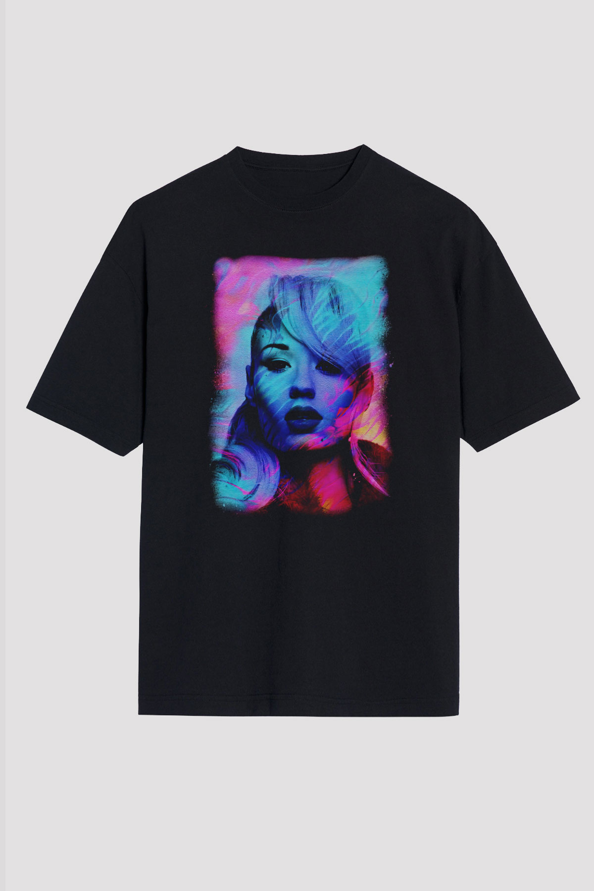 Iggy Azalea Siyah Unisex Tişört T-Shirt - TişörtFabrikası