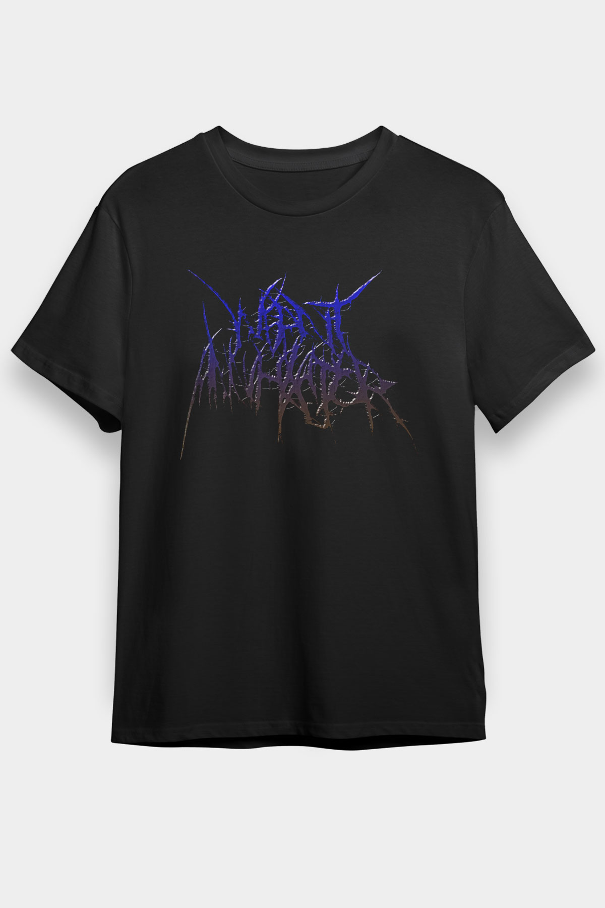 Impetigo Baskılı Unisex Siyah Tişört - Tshirt