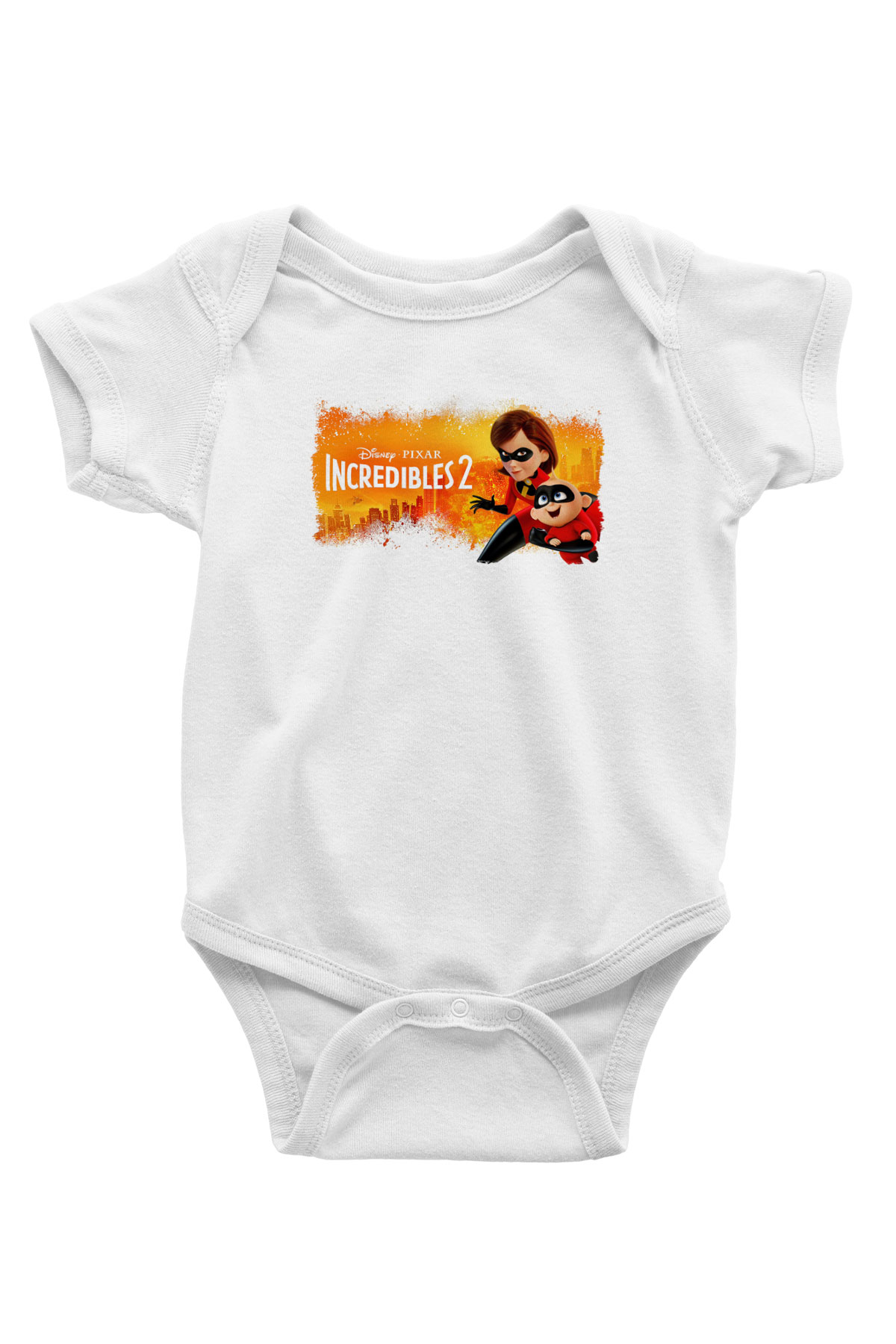 Incredibles (The) Beyaz Bebek Body - Zıbın