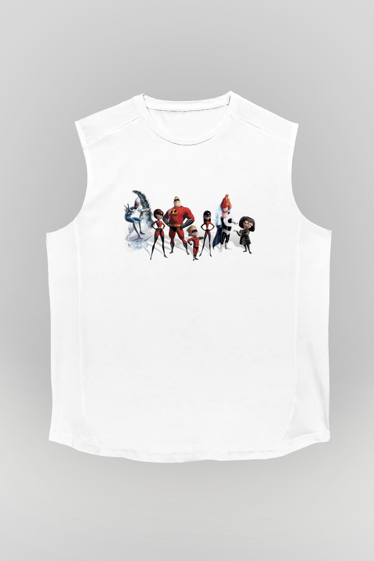 Incredibles (The) Beyaz Unisex Kolsuz Tişört