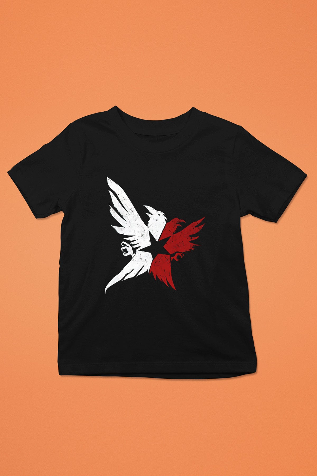 Infamous Siyah Unisex Çocuk Tişört