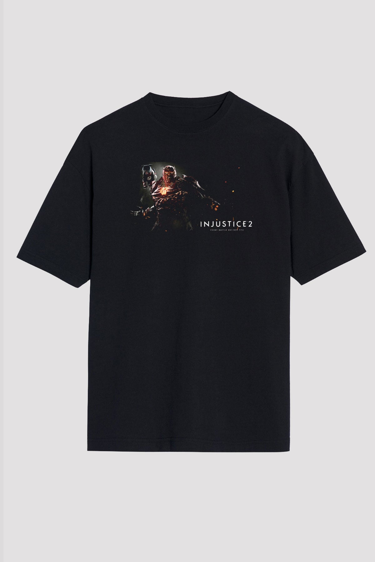 Injustice 2 Siyah Unisex Tişört T-Shirt