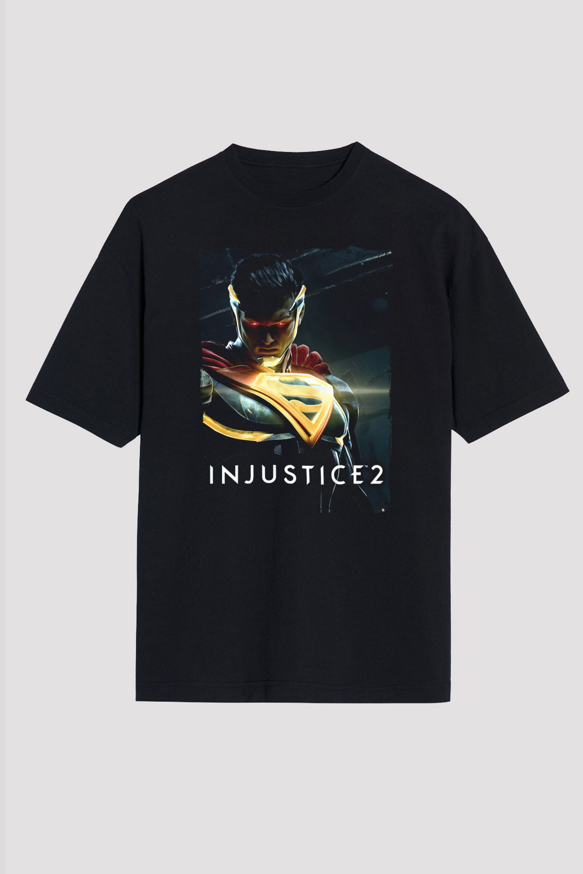 Injustice 2 Siyah Unisex Tişört T-Shirt