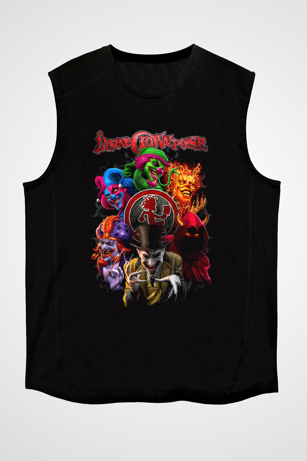Insane Clown Posse Siyah Unisex Kolsuz Tişört