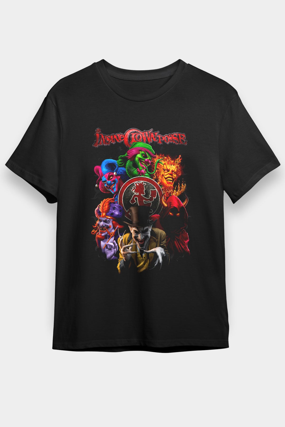 Insane Clown Posse Siyah Unisex Tişört T-Shirt - TişörtFabrikası