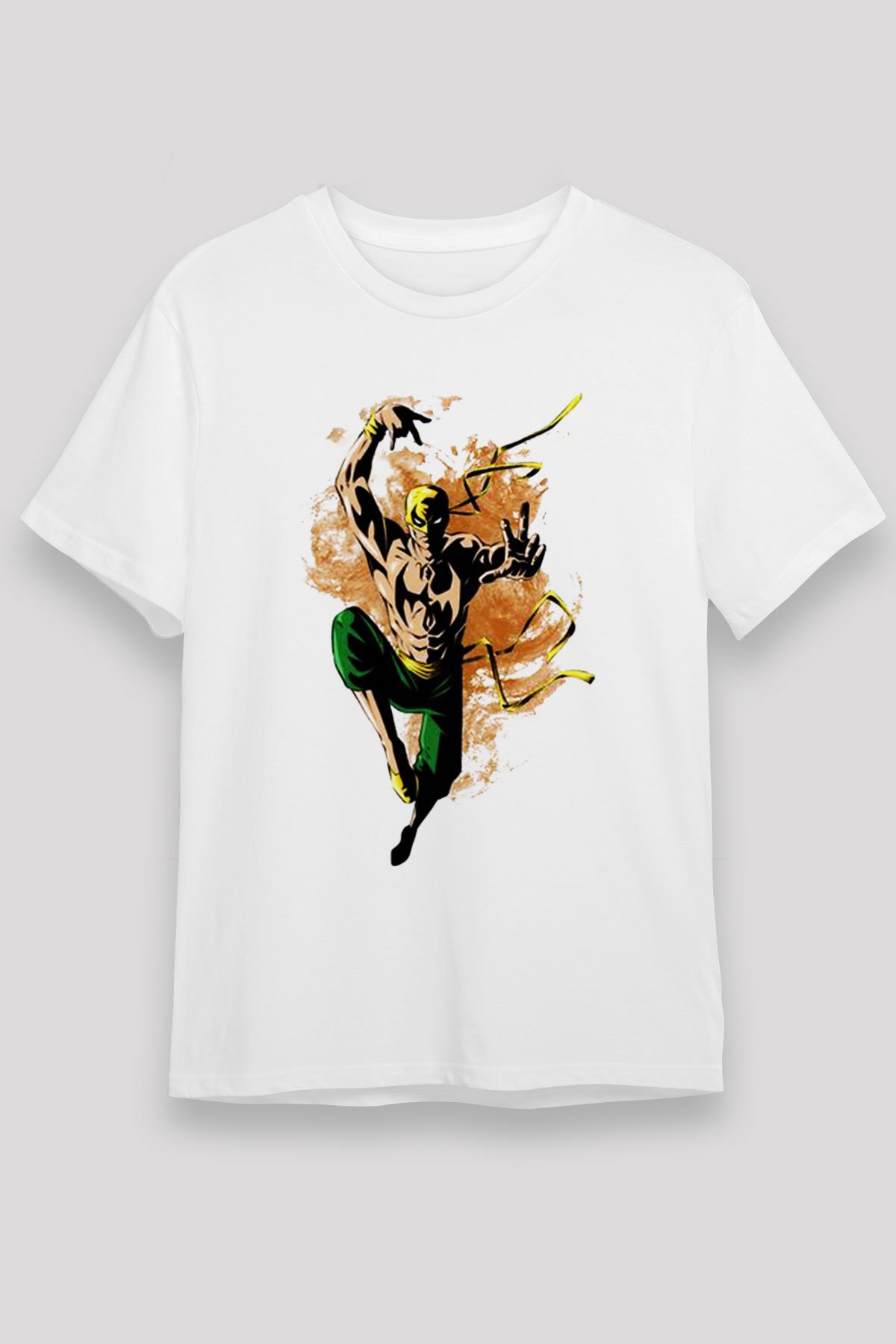 Iron Fist White Unisex Graphic Tee - STREETWEAR