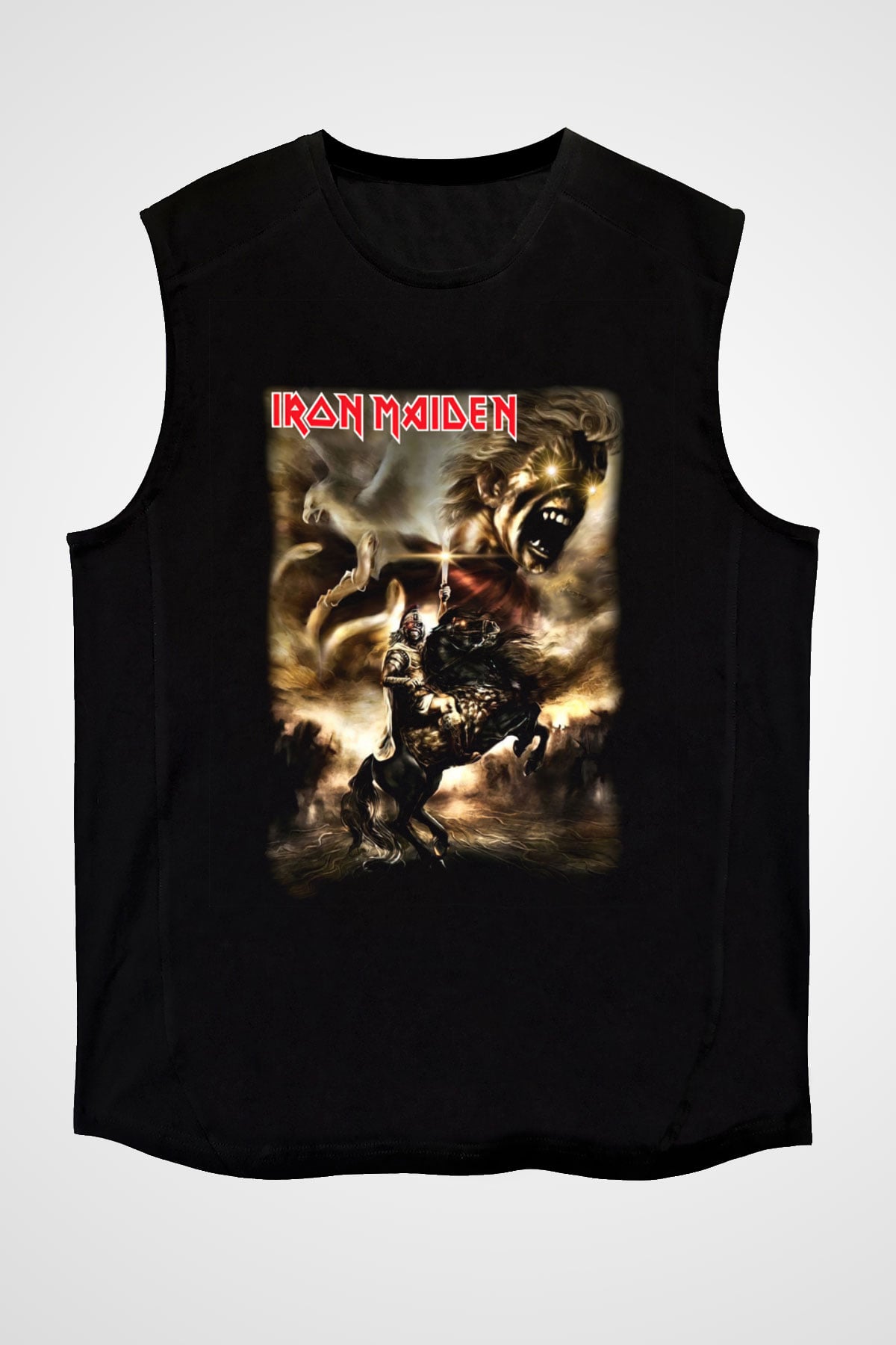 Iron Maiden Alexander The Great Eddie Siyah Unisex Kolsuz Tişört