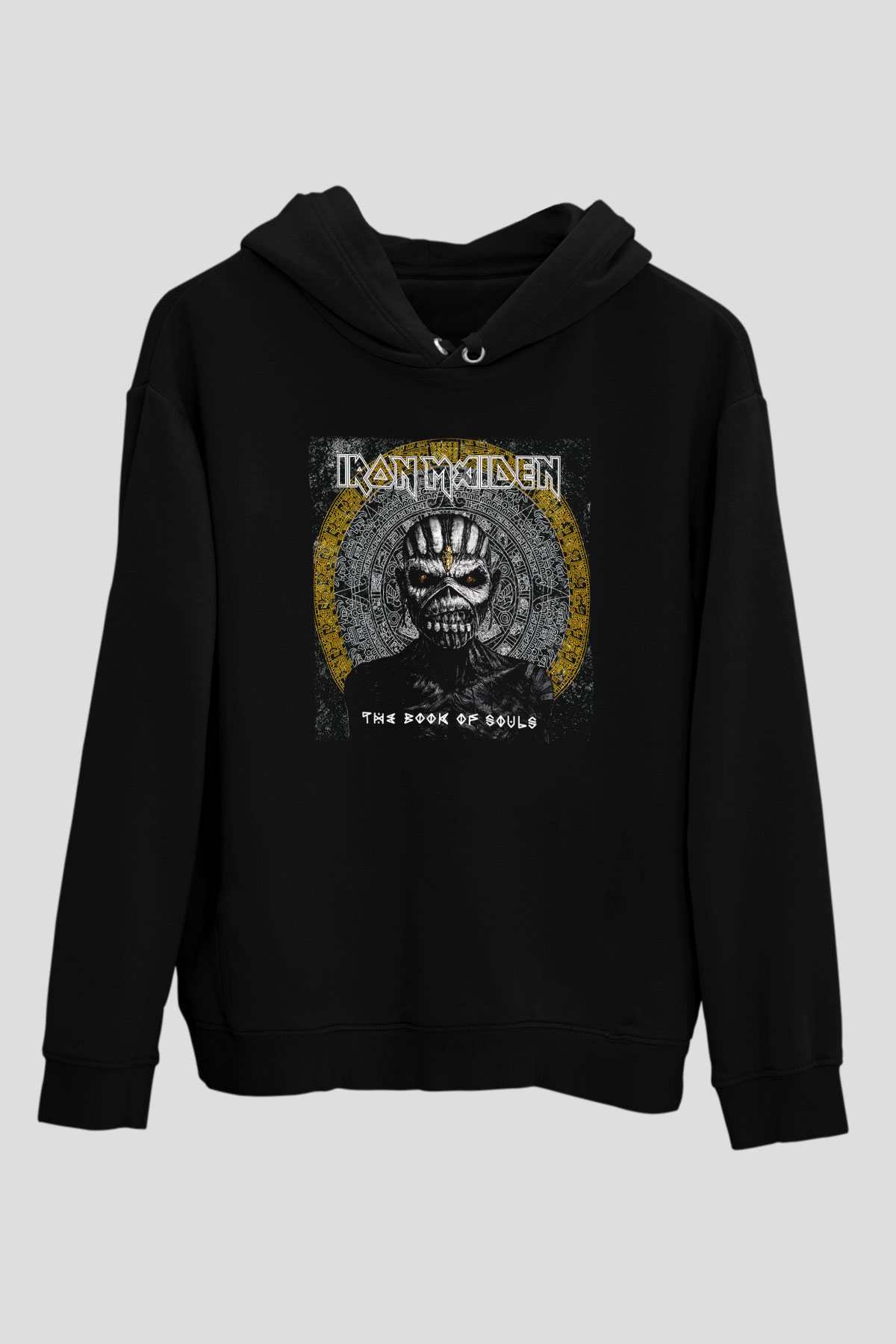 Iron Maiden Siyah Unisex Hoodie