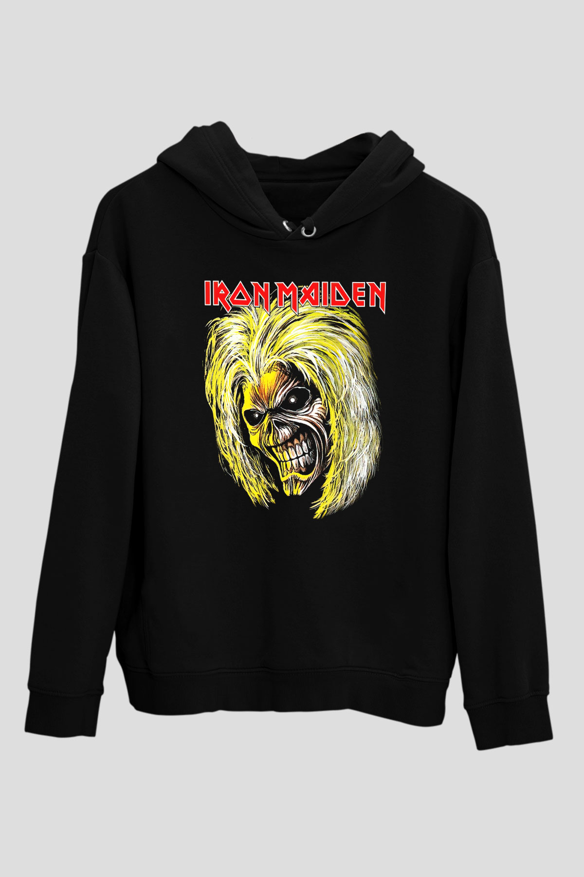 Iron Maiden Siyah Unisex Hoodie