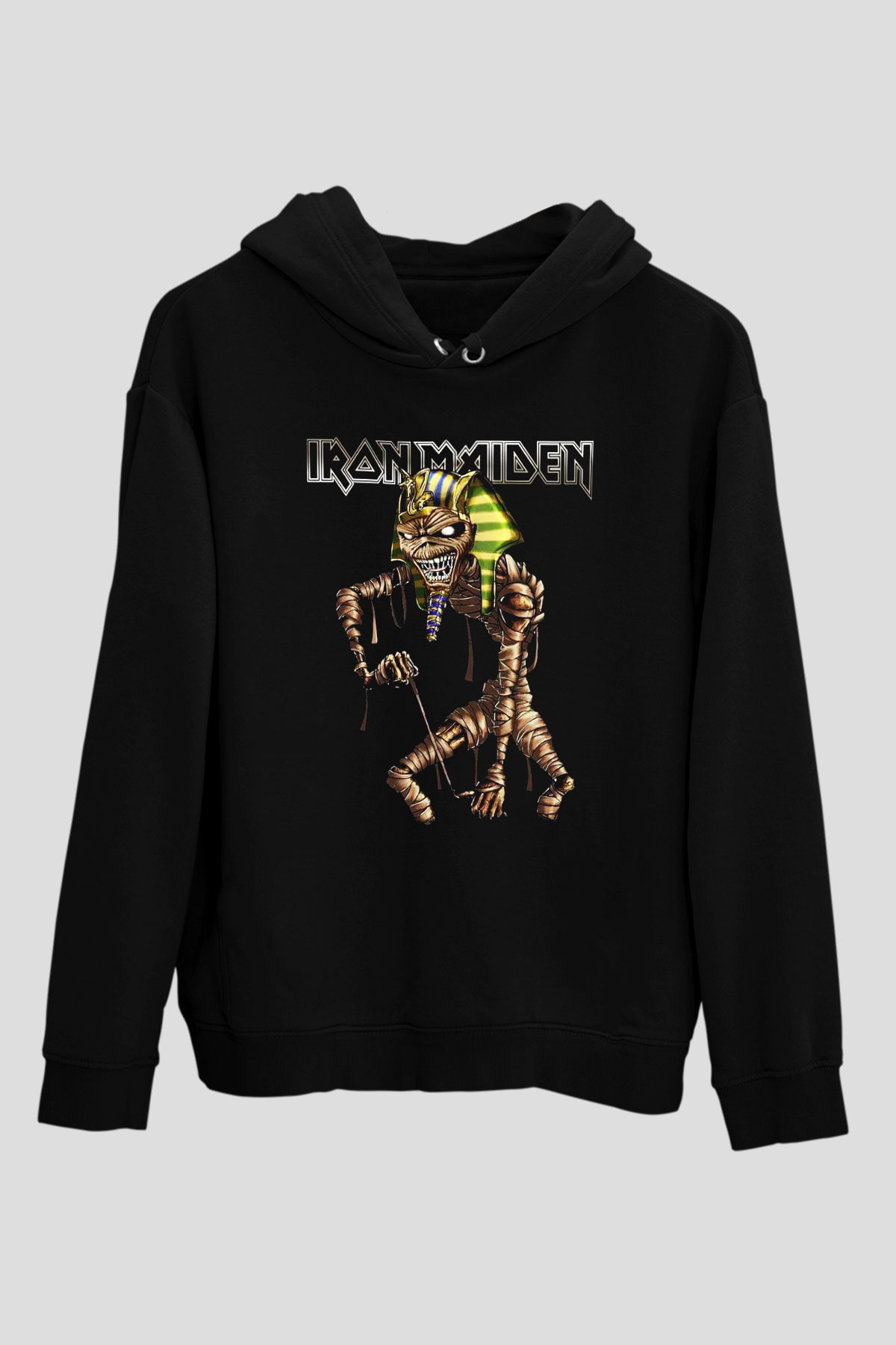 Iron Maiden Siyah Unisex Hoodie