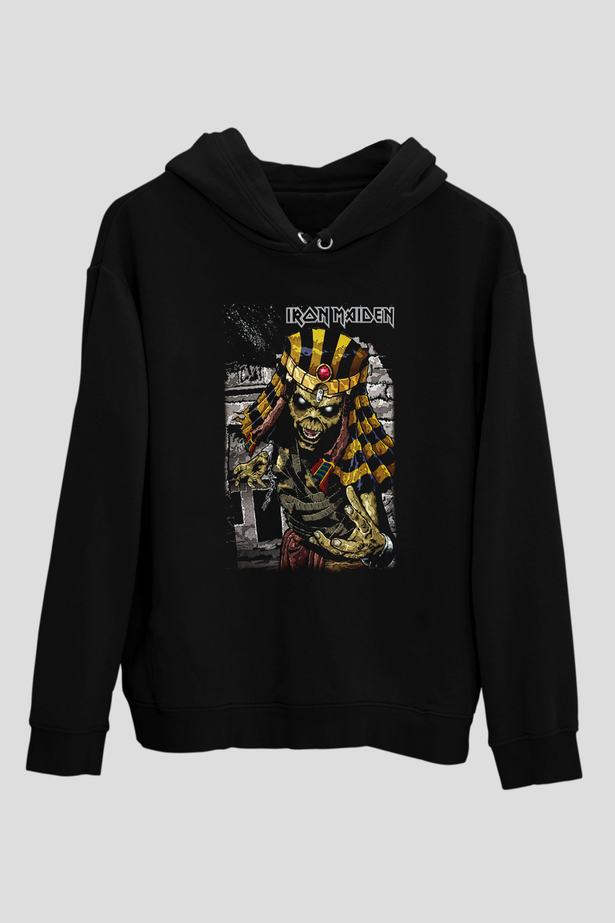 Iron Maiden Siyah Unisex Hoodie