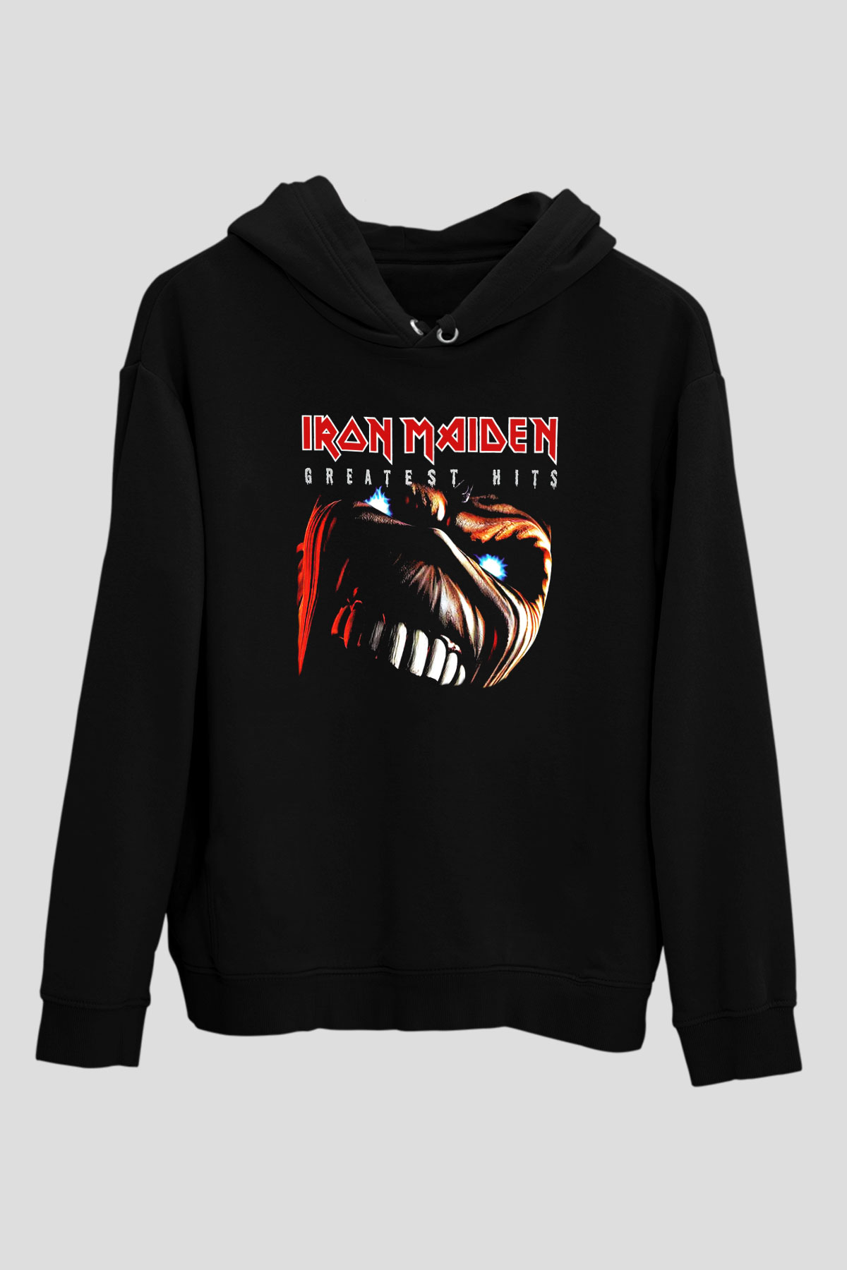 Iron Maiden Siyah Unisex Hoodie