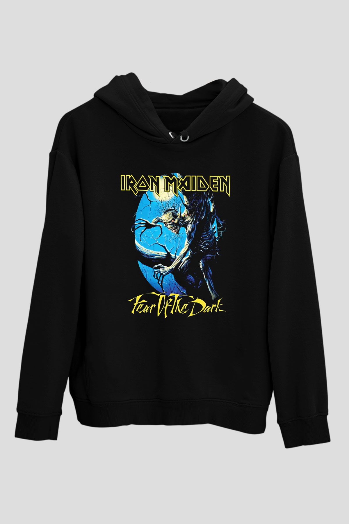 Iron Maiden Siyah Unisex Hoodie