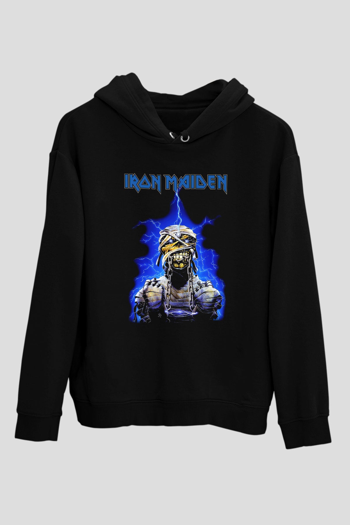 Iron Maiden Siyah Unisex Hoodie