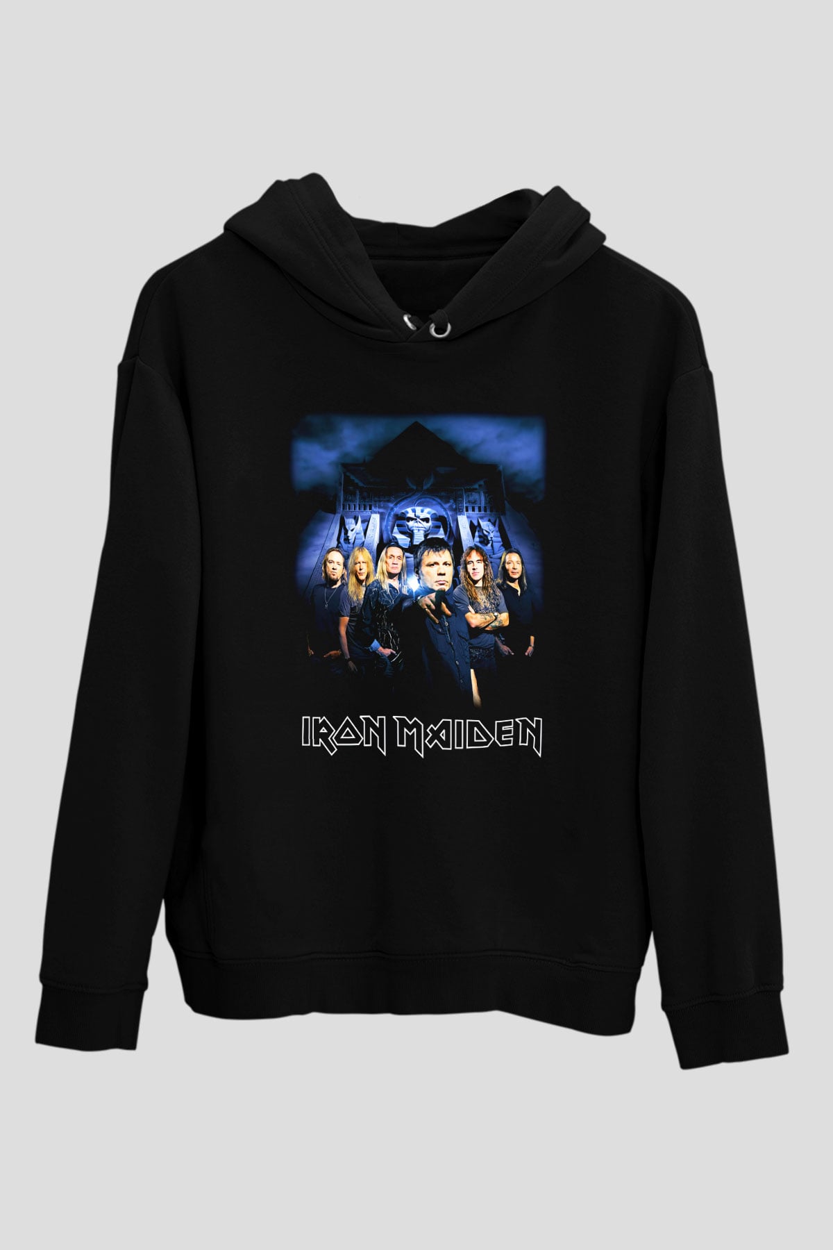 Iron Maiden Siyah Unisex Hoodie
