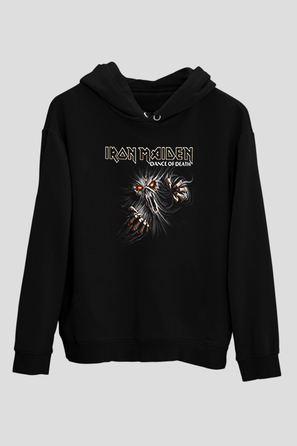 Iron Maiden Siyah Unisex Hoodie