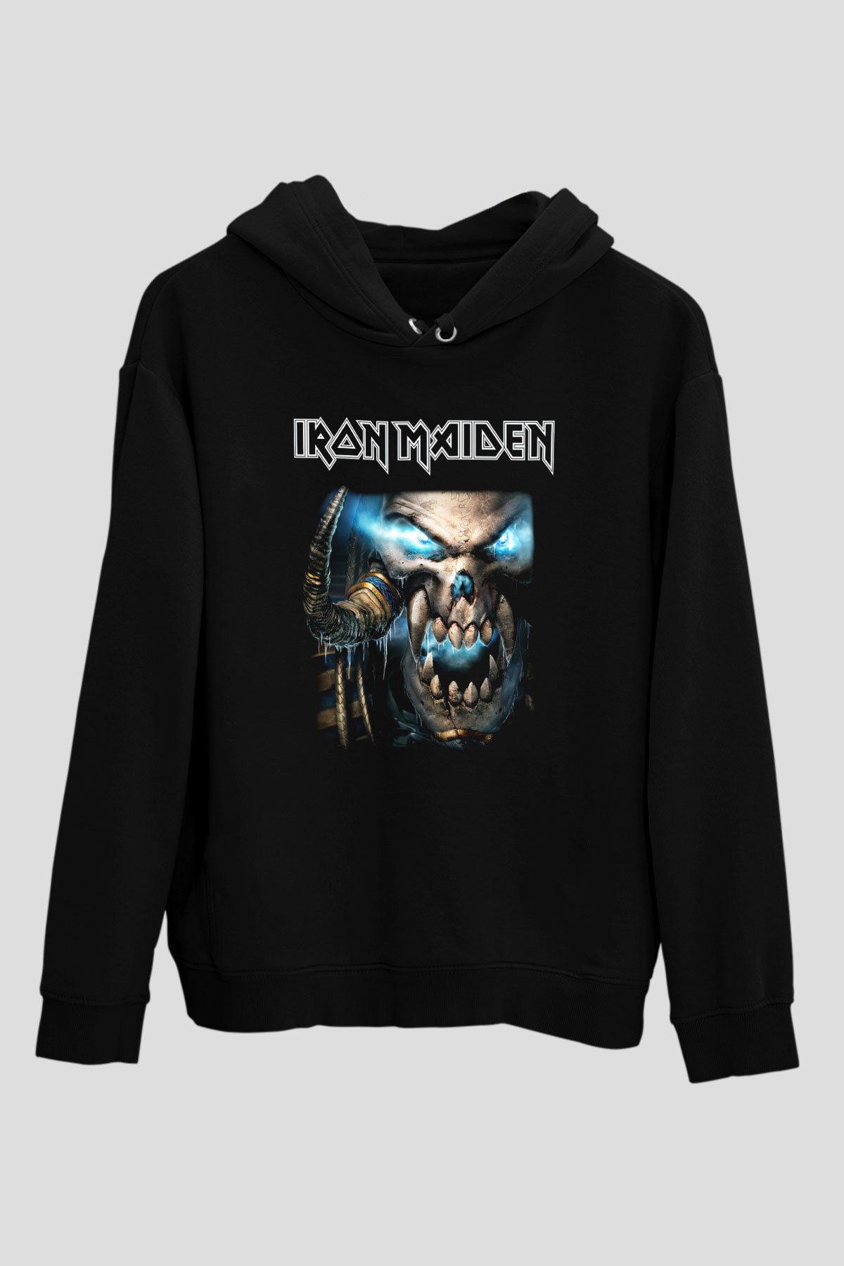 Iron Maiden Siyah Unisex Hoodie