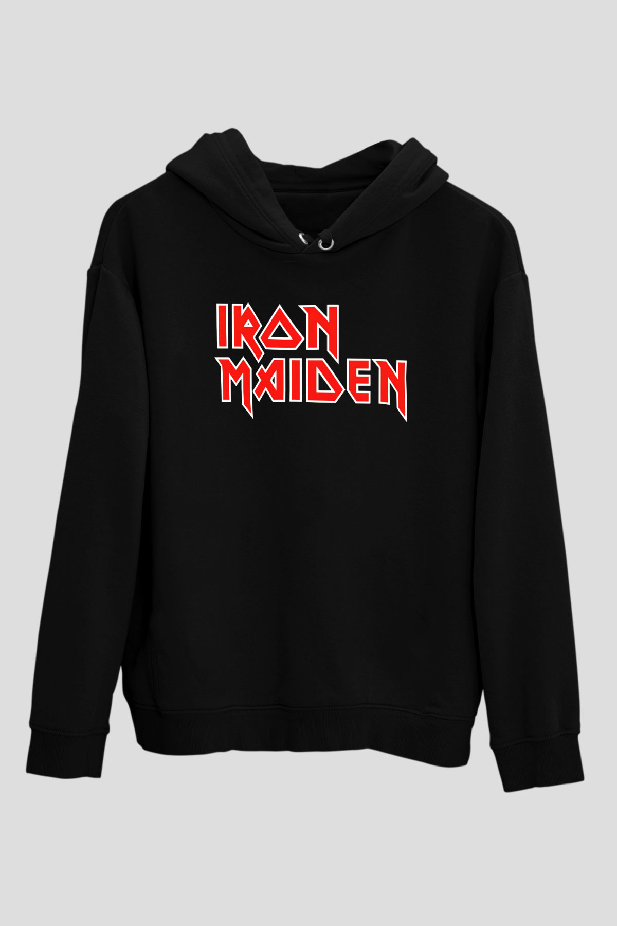 Iron Maiden Siyah Unisex Hoodie