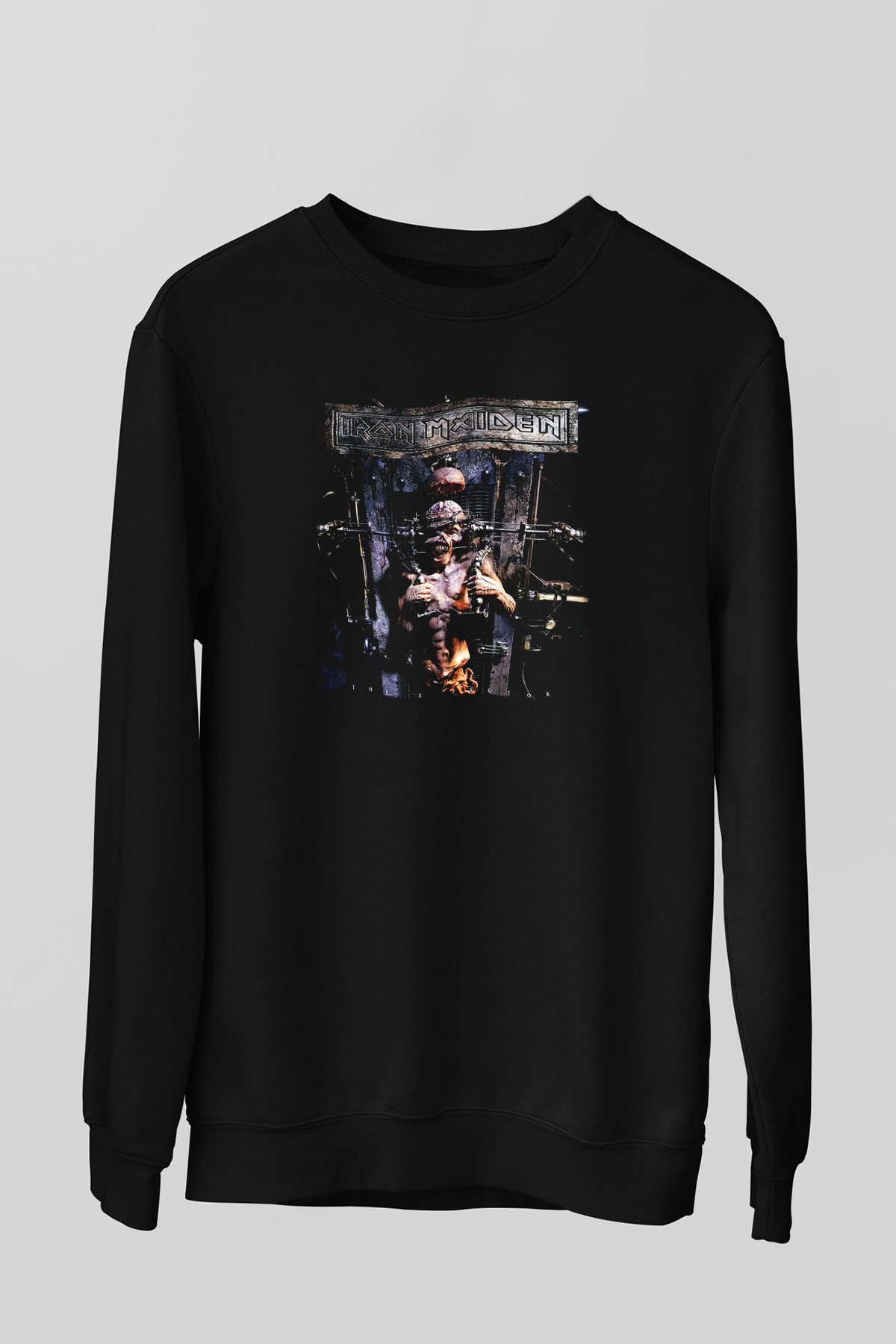 Iron Maiden Siyah Unisex Sweatshirt