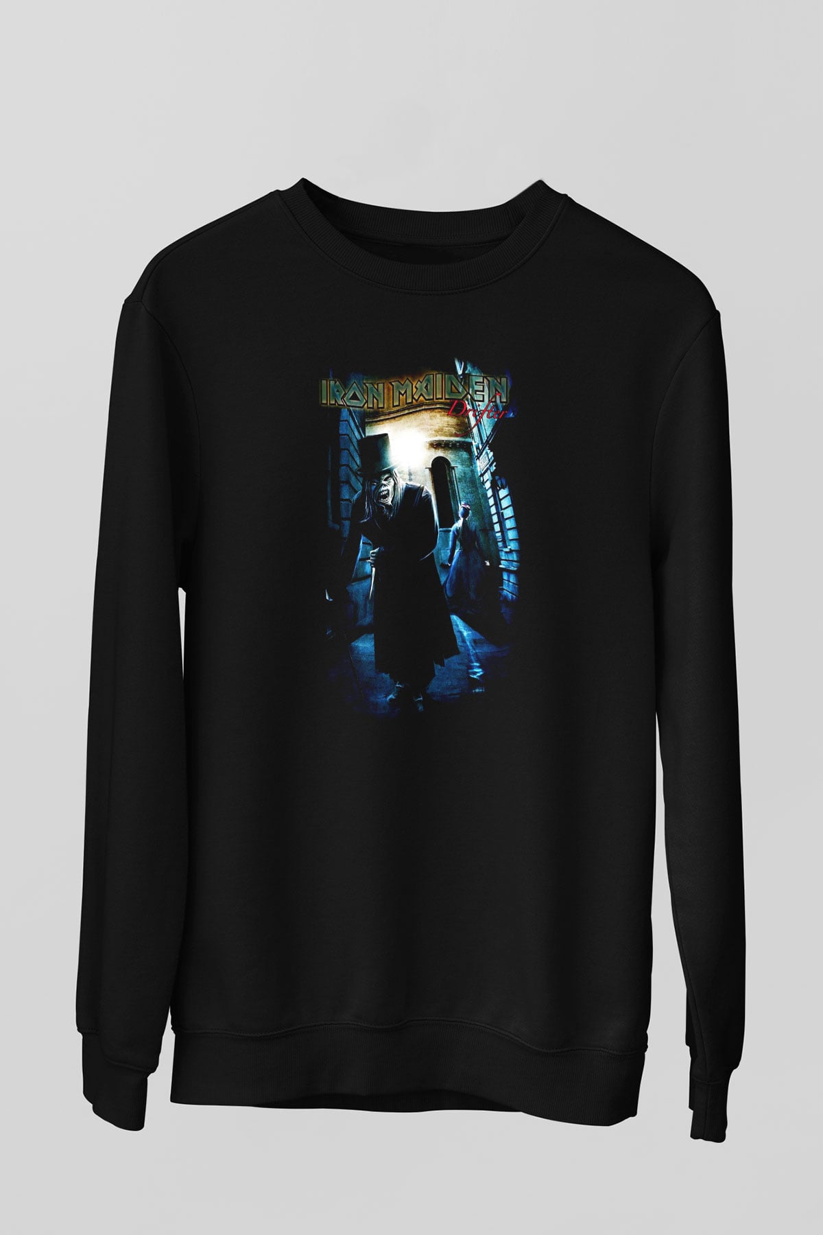 Iron Maiden Siyah Unisex Sweatshirt