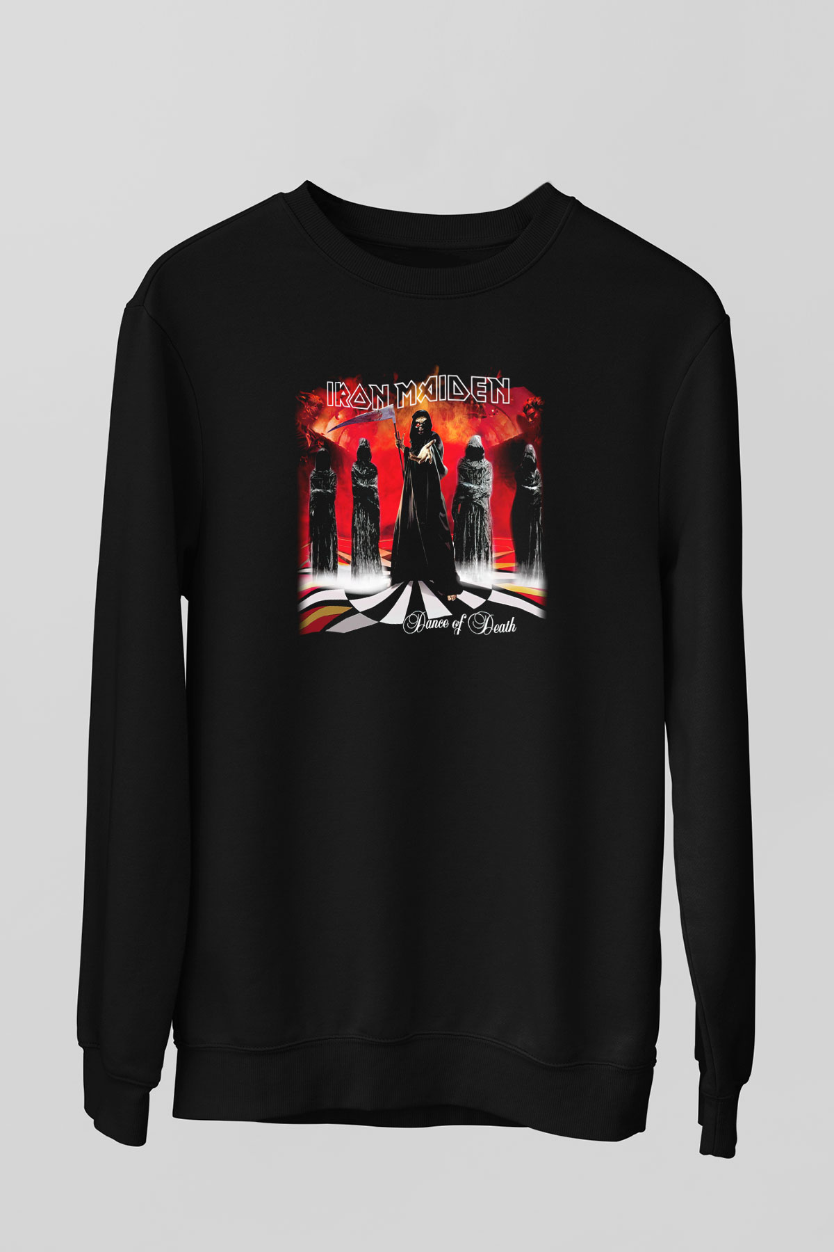 Iron Maiden Siyah Unisex Sweatshirt