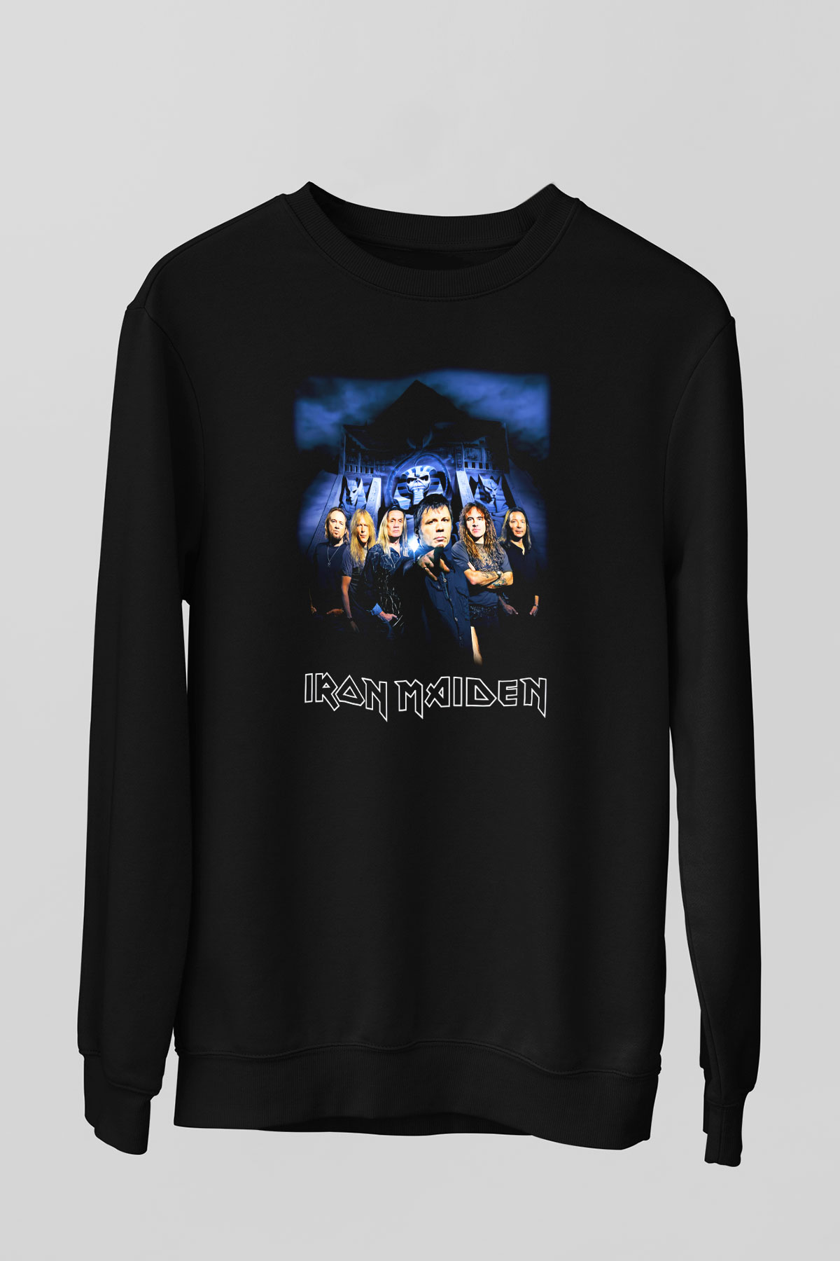 Iron Maiden Siyah Unisex Sweatshirt
