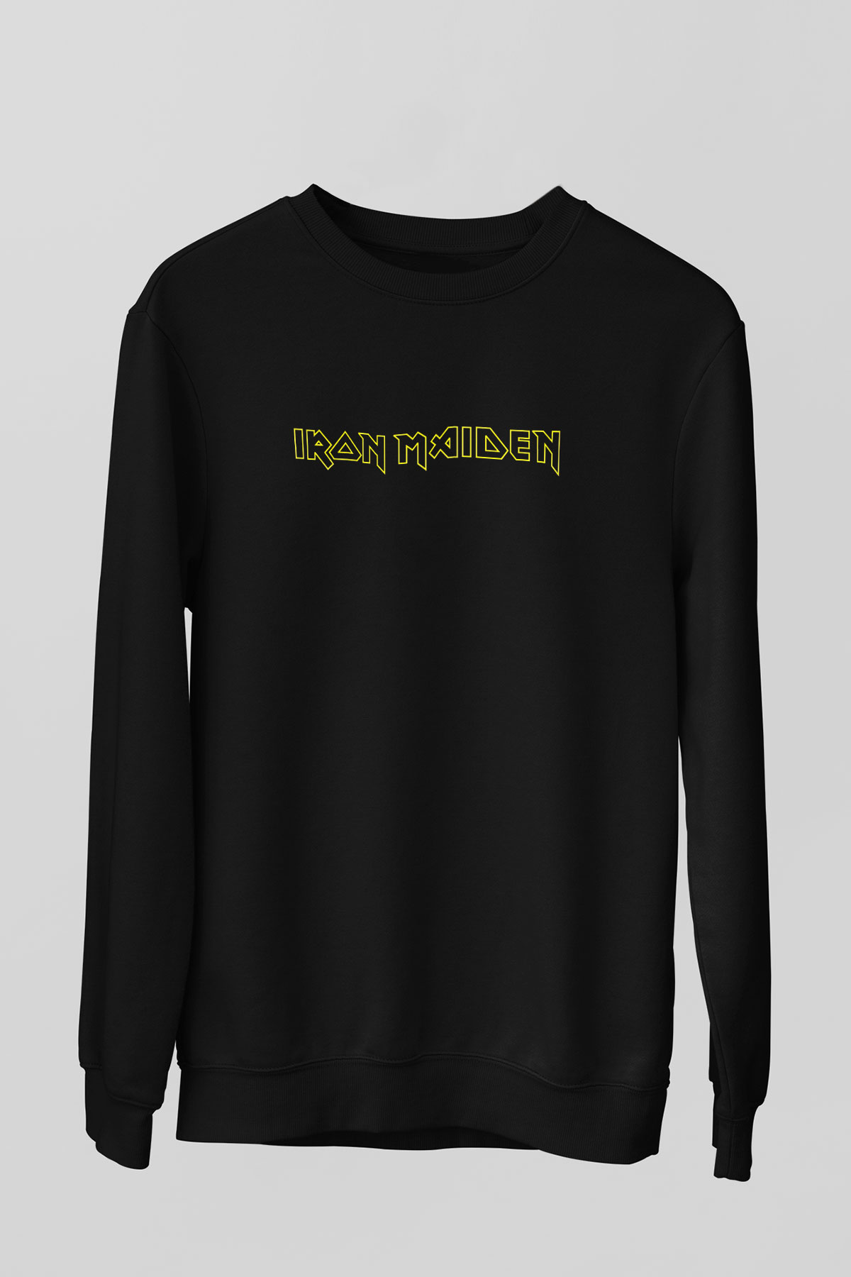 Iron Maiden Siyah Unisex Sweatshirt