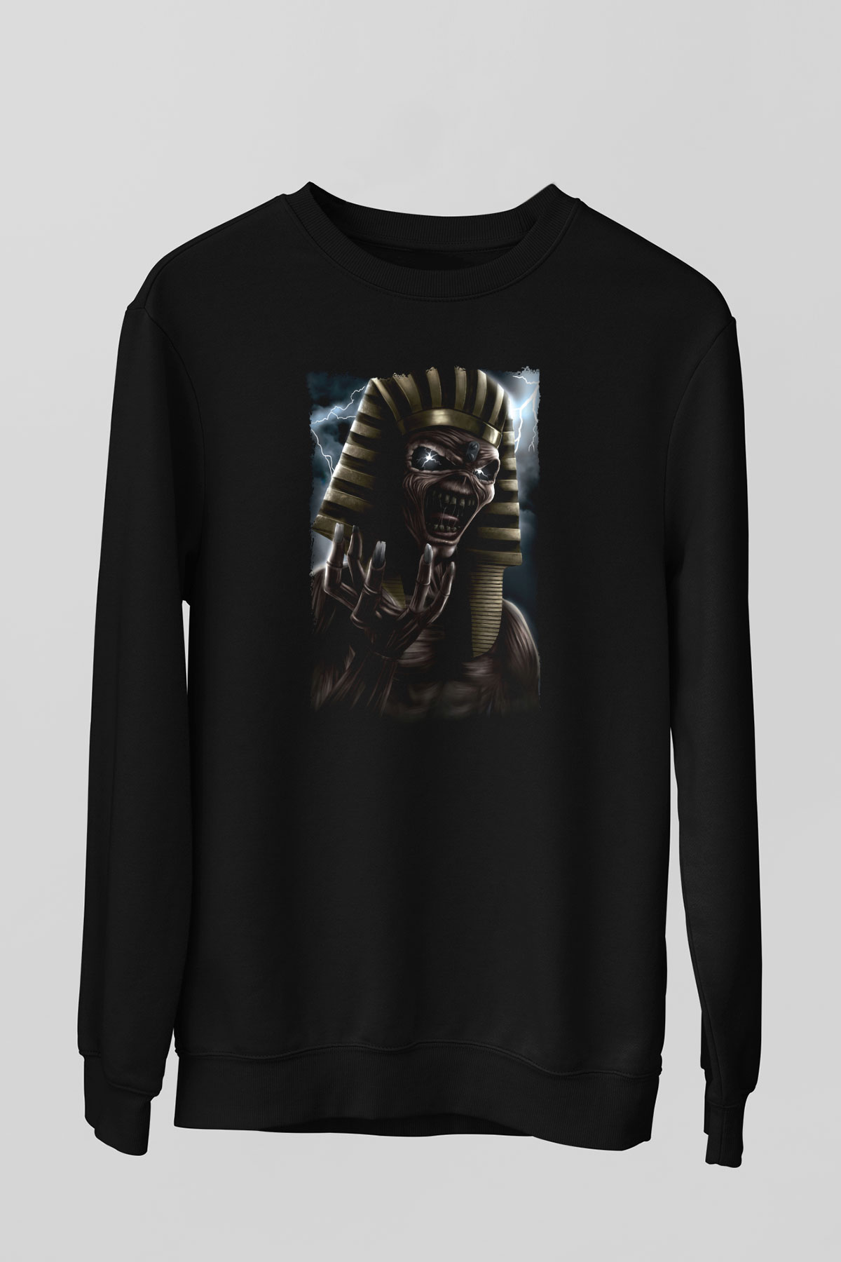 Iron Maiden Siyah Unisex Sweatshirt