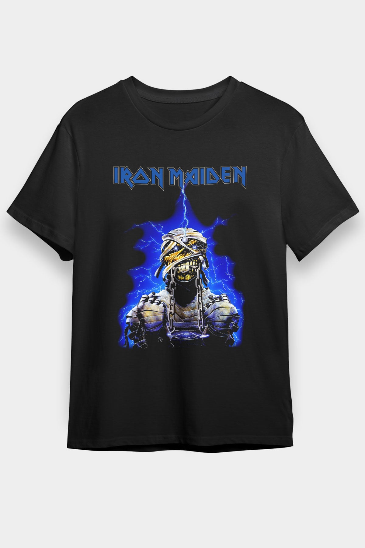 Iron Maiden Siyah Unisex Tişört T-Shirt - TişörtFabrikası