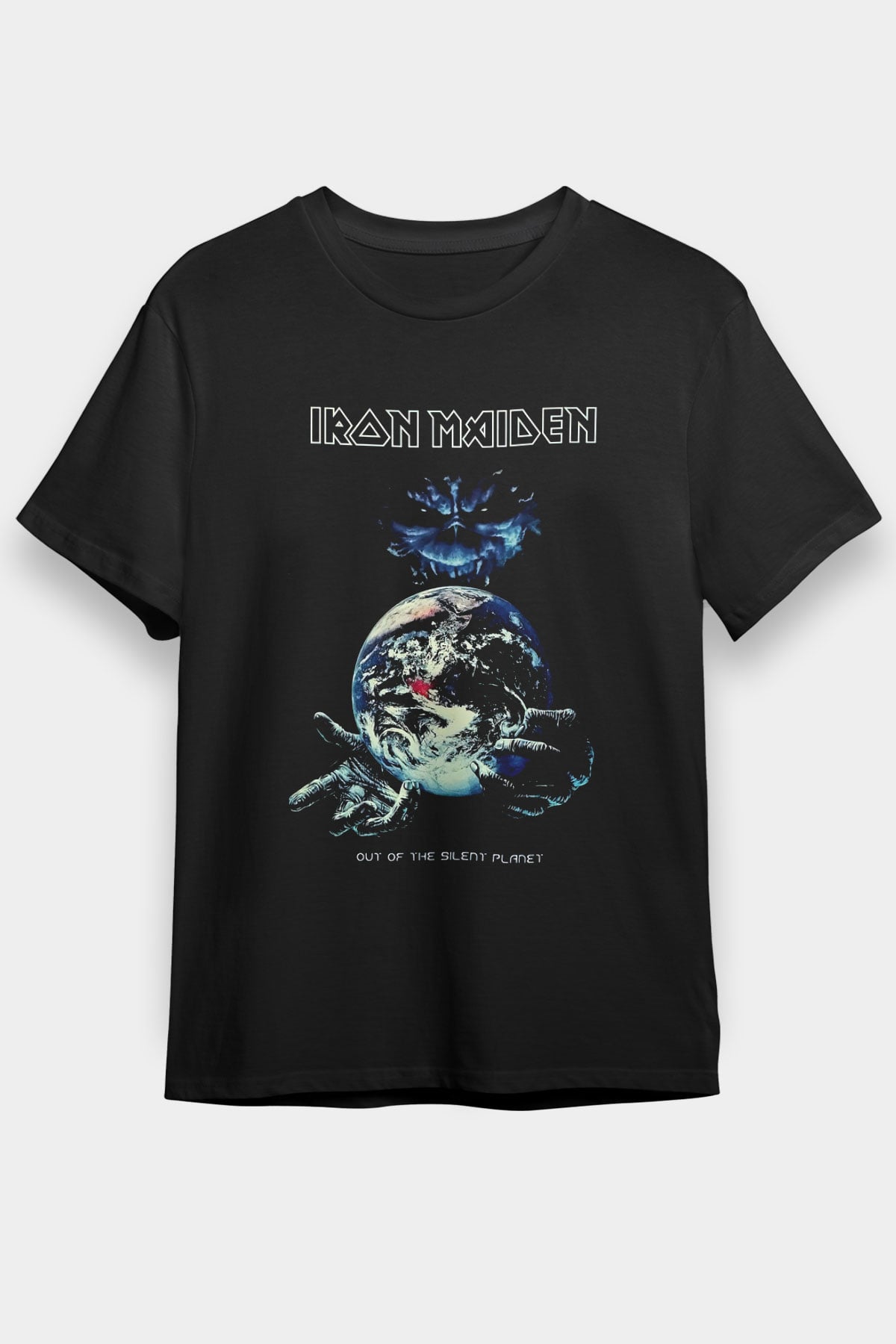 Iron Maiden Siyah Unisex Tişört T-Shirt - TişörtFabrikası