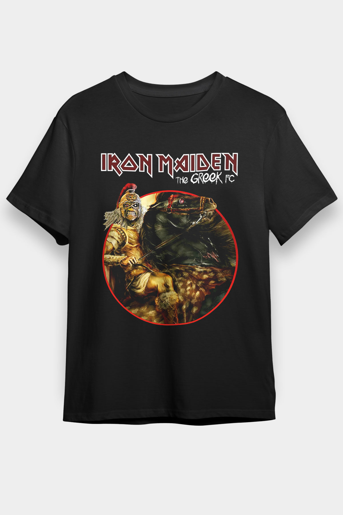 Iron Maiden Siyah Unisex Tişört T-Shirt - TişörtFabrikası