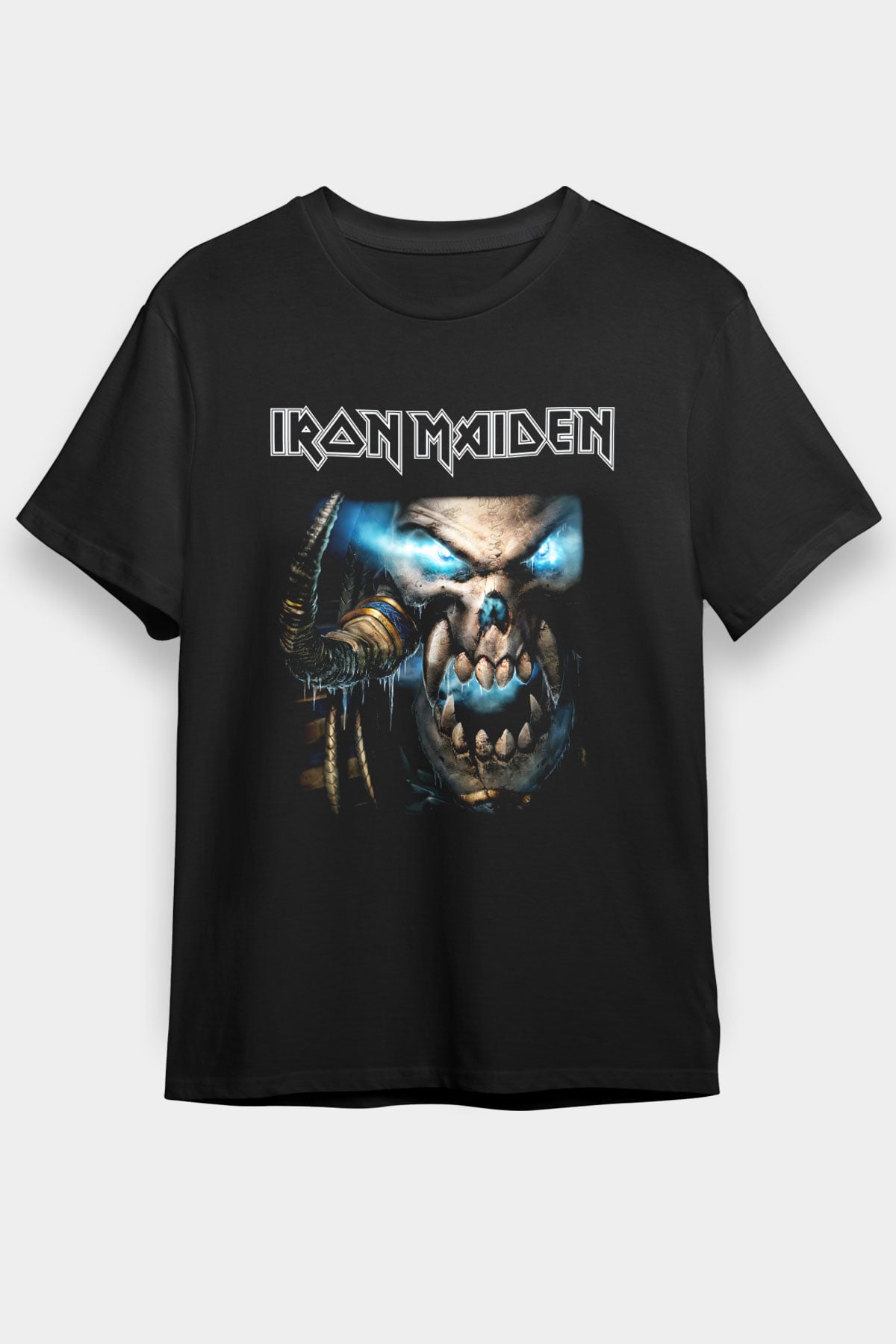 Iron Maiden Siyah Unisex Tişört T-Shirt - TişörtFabrikası