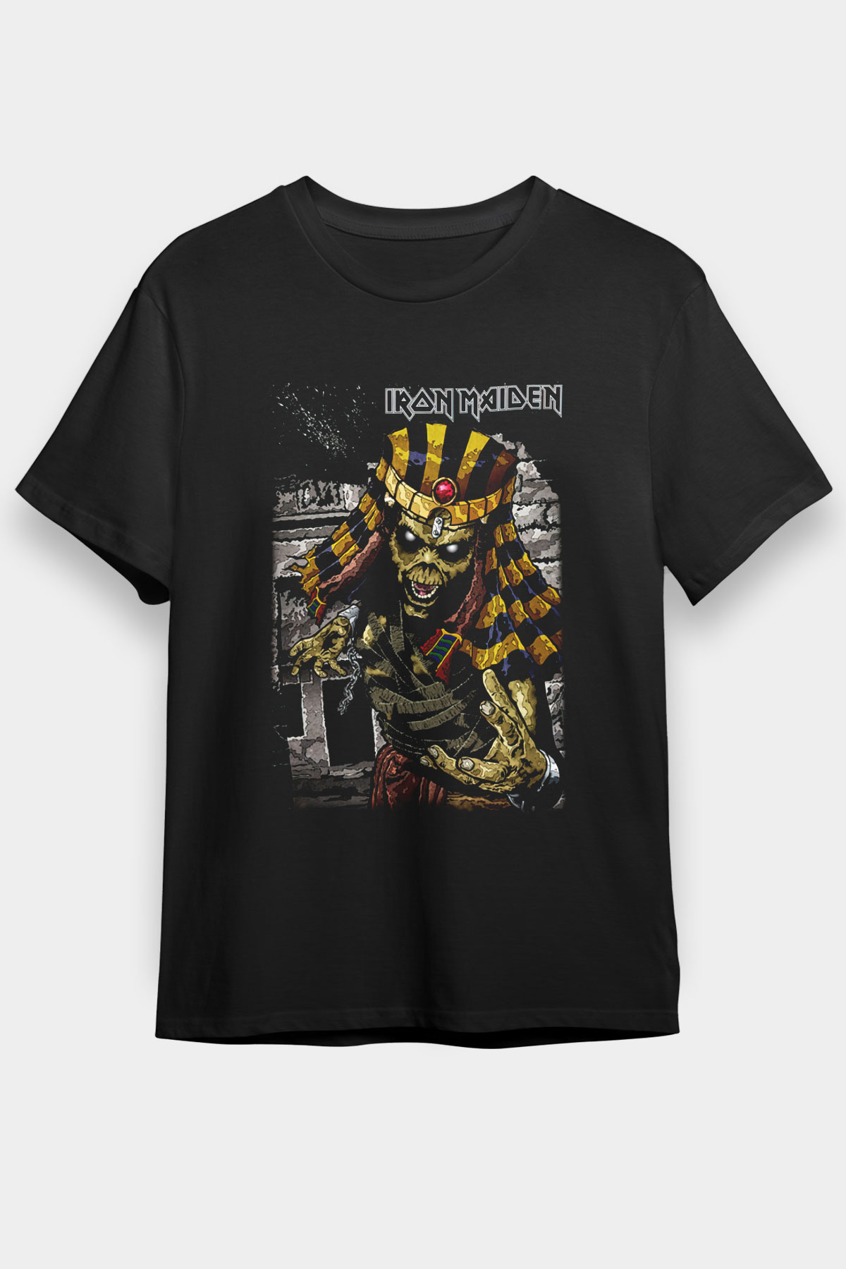 Iron Maiden Black Unisex Tee - STREETWEAR