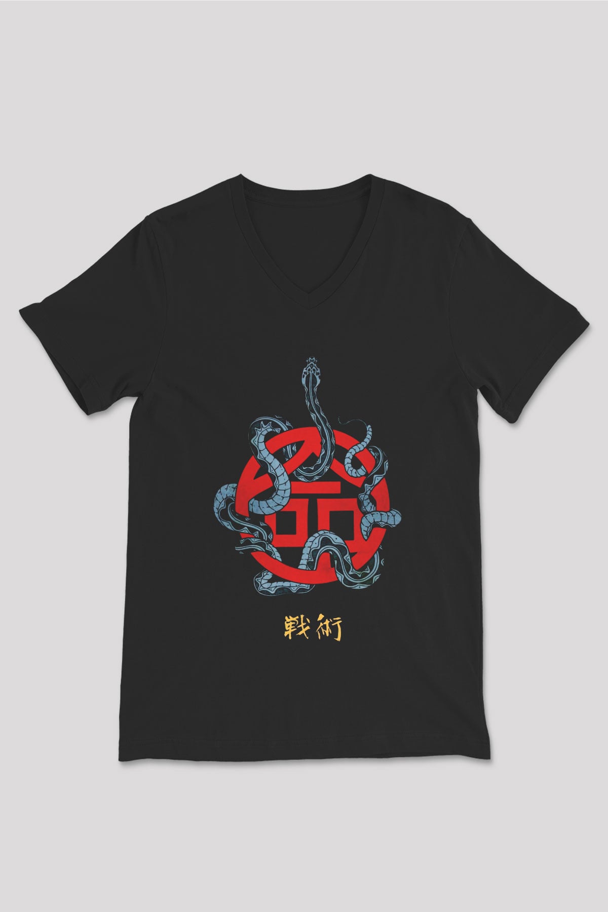 Iron Maiden Siyah Unisex V Yaka Tişört