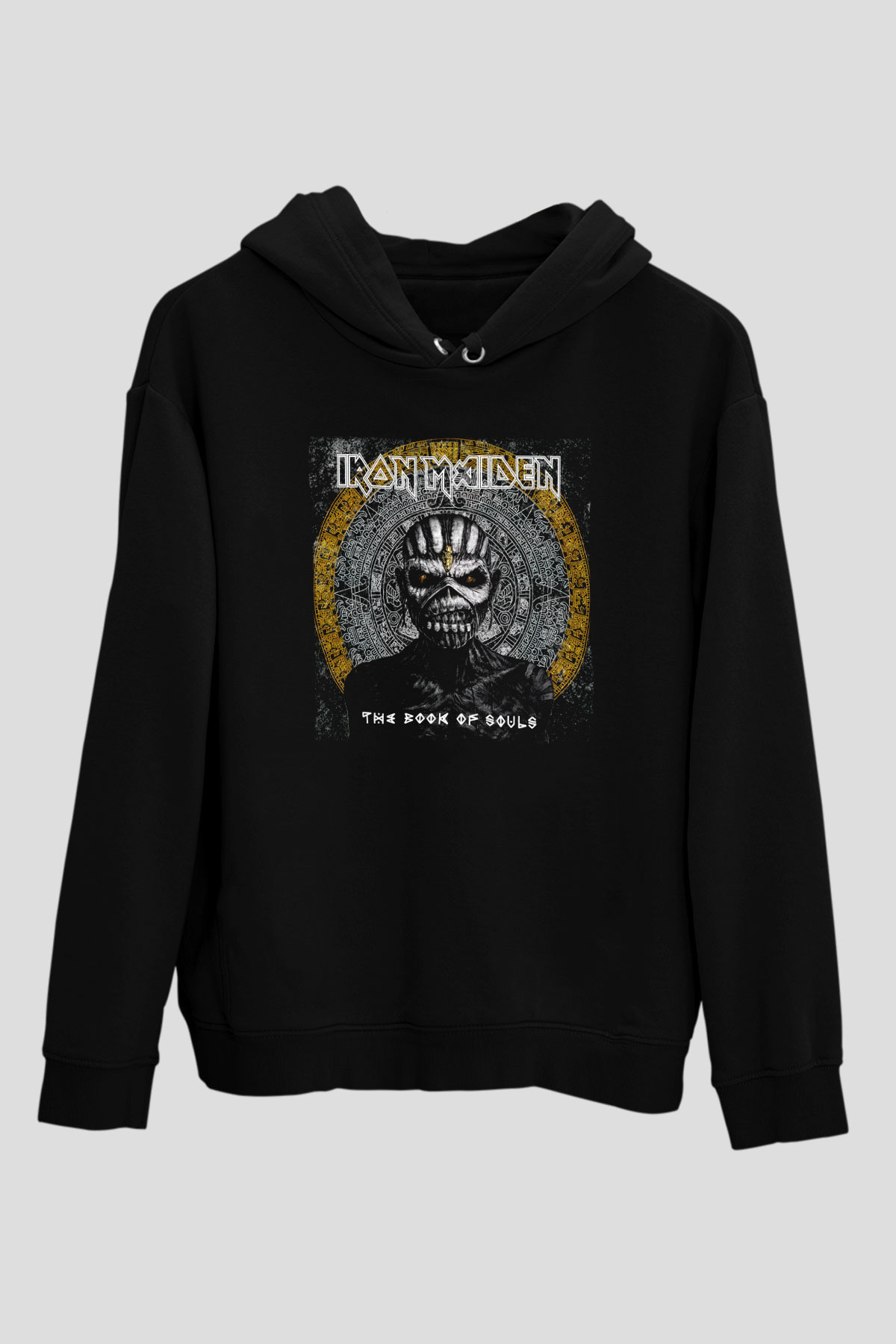 Iron Maiden The Book Of Souls Siyah Unisex Hoodie