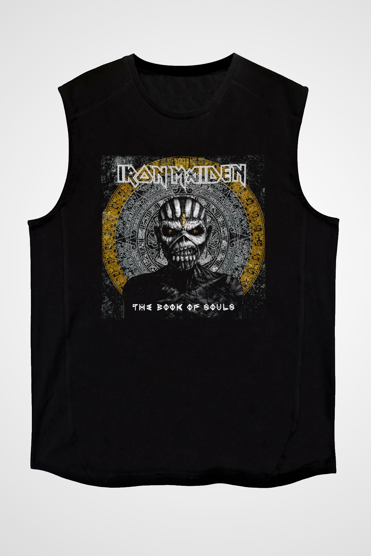 Iron Maiden The Book Of Souls Siyah Unisex Kolsuz Tişört