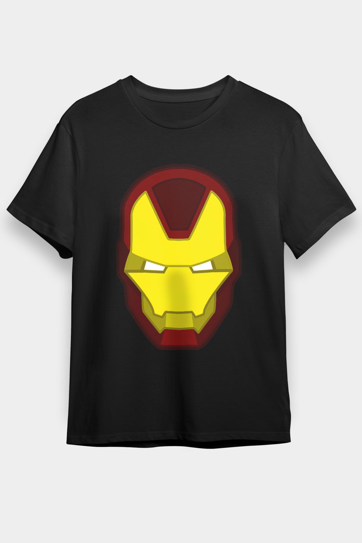 Iron Man Siyah Unisex Tişört T-Shirt