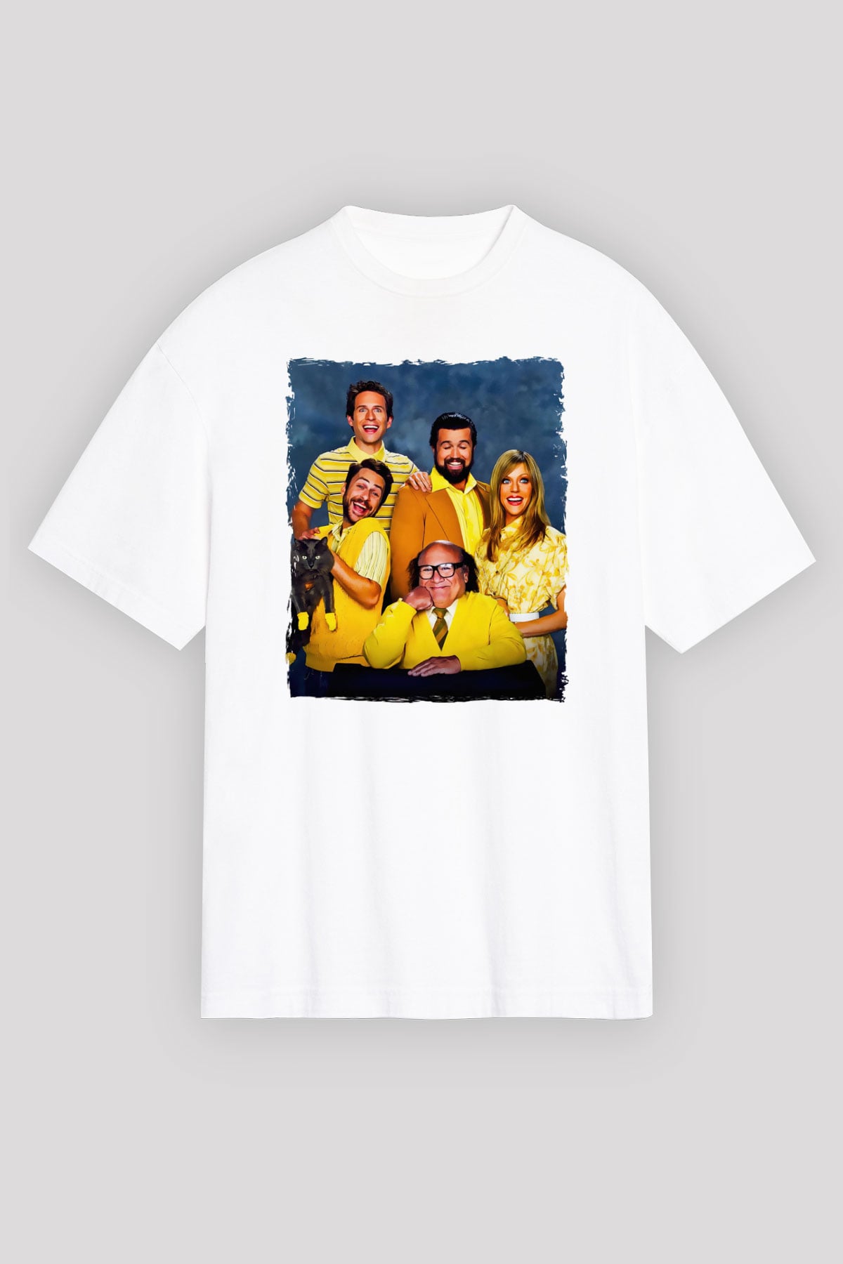 It's Always Sunny in Philadelphia Beyaz Unisex Tişört T-Shirt