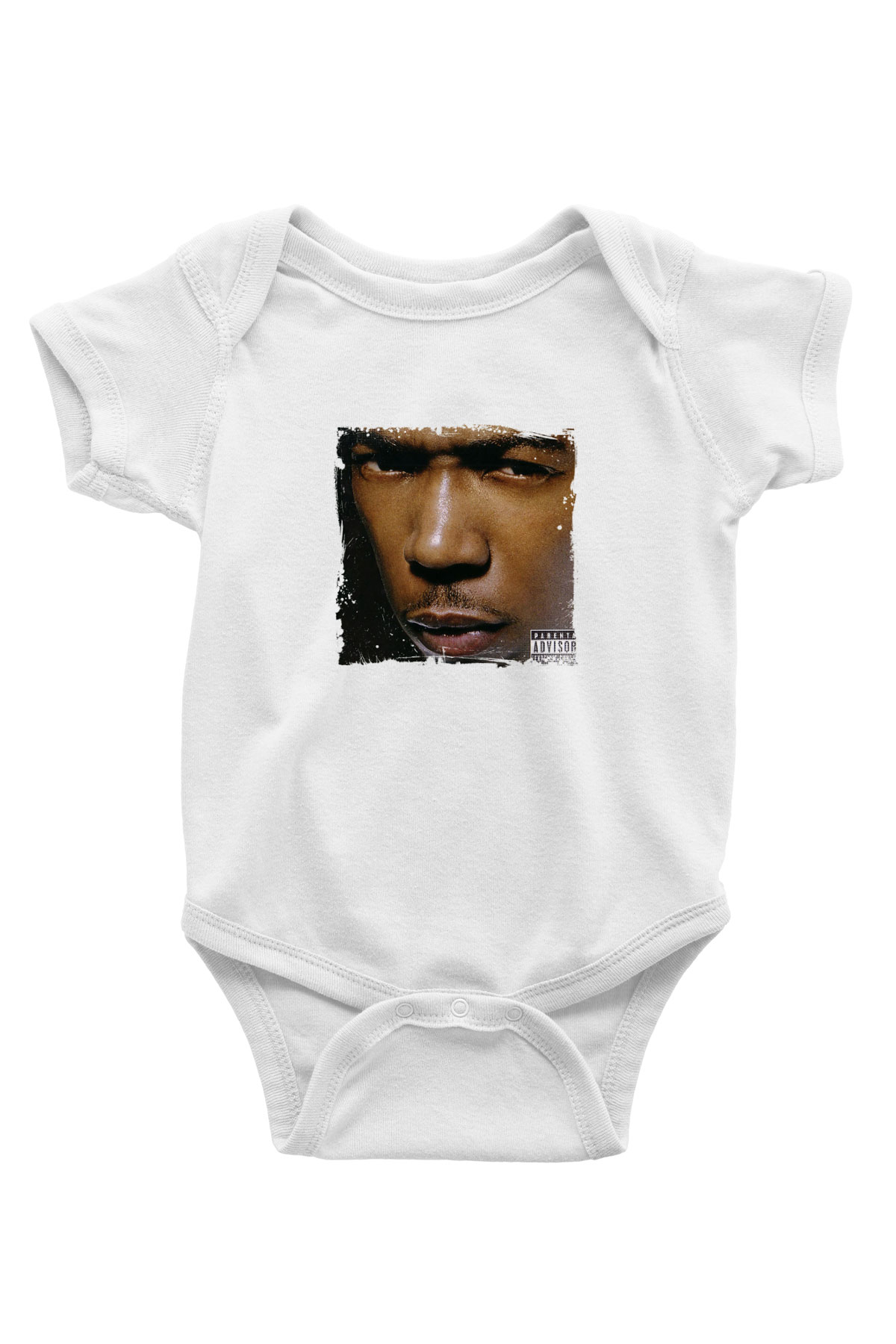 Ja Rule Baskılı Unisex Beyaz Bebek Body - Zıbın